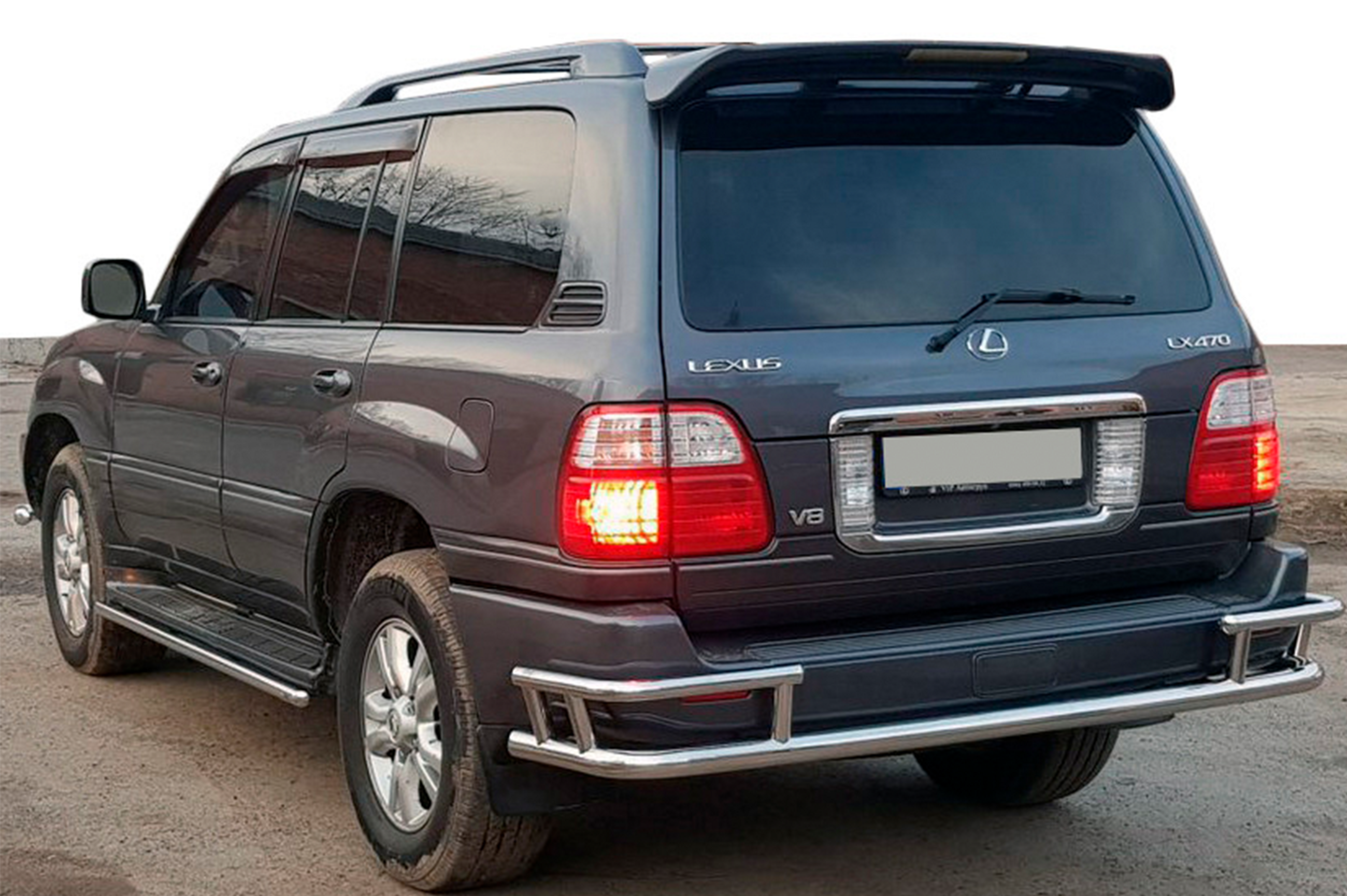 Задній захист AK009-15 (нерж.)