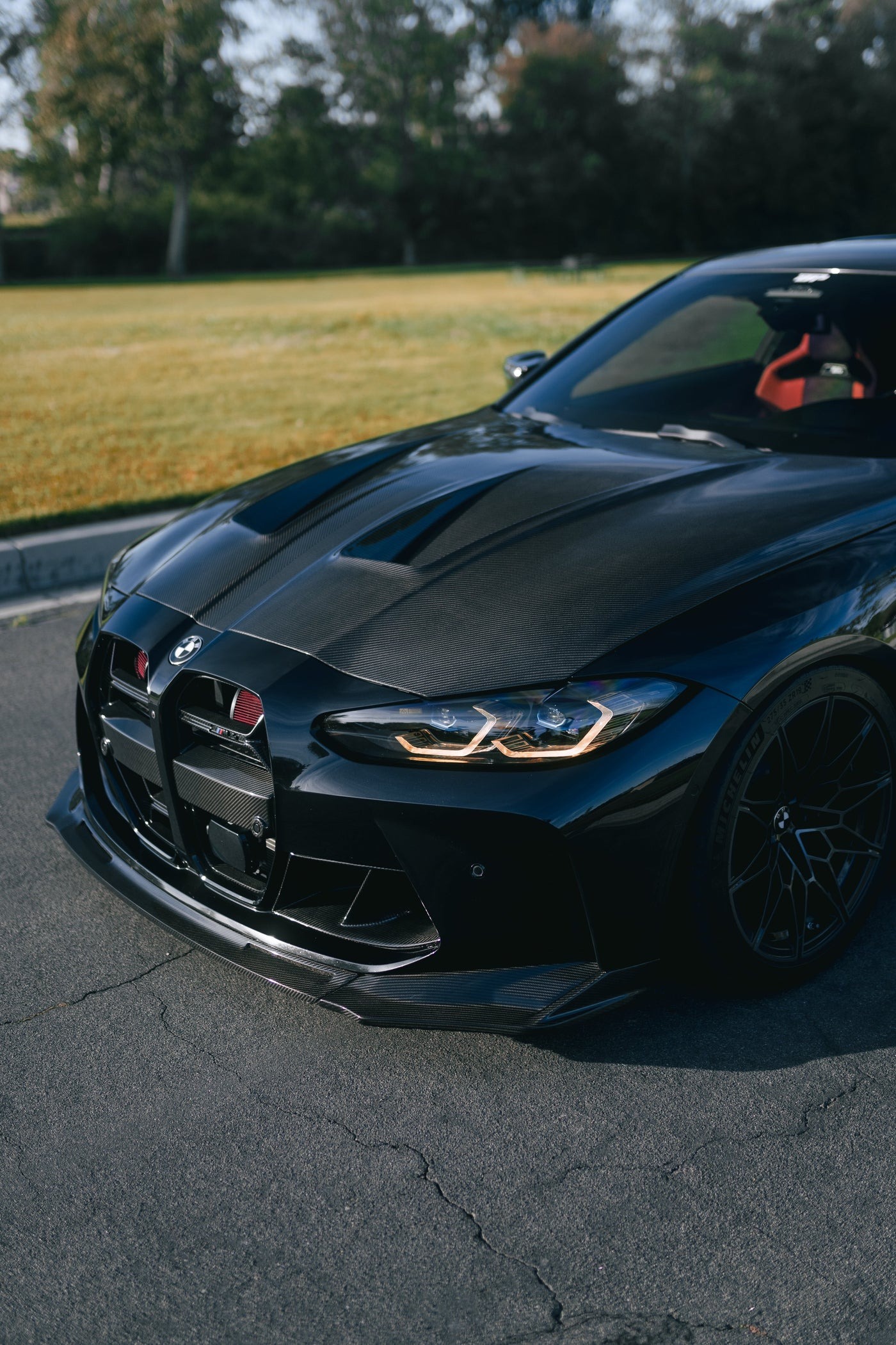 Губа (Карбон) V1 на BMW M3 G80 / G81 2021-2026 року 4