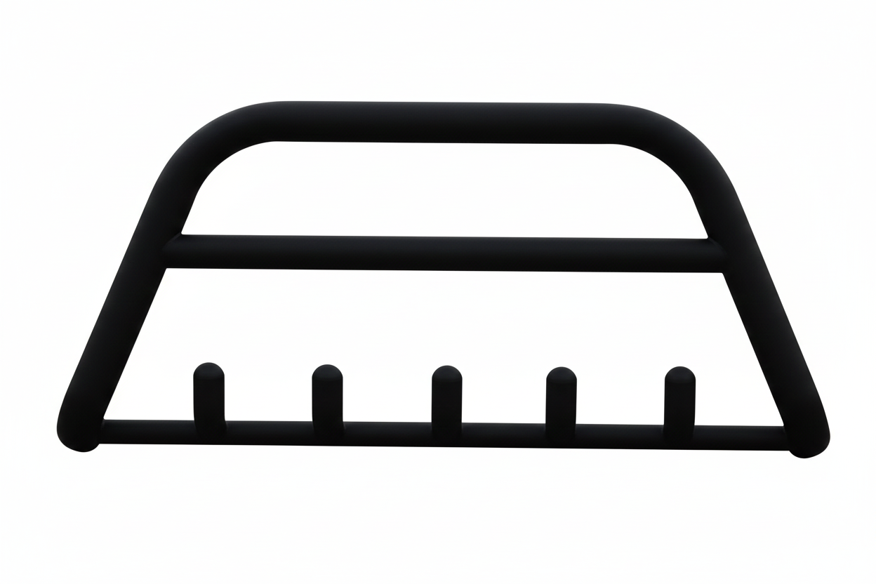 Кенгурятник WT009 Black (нерж) 4