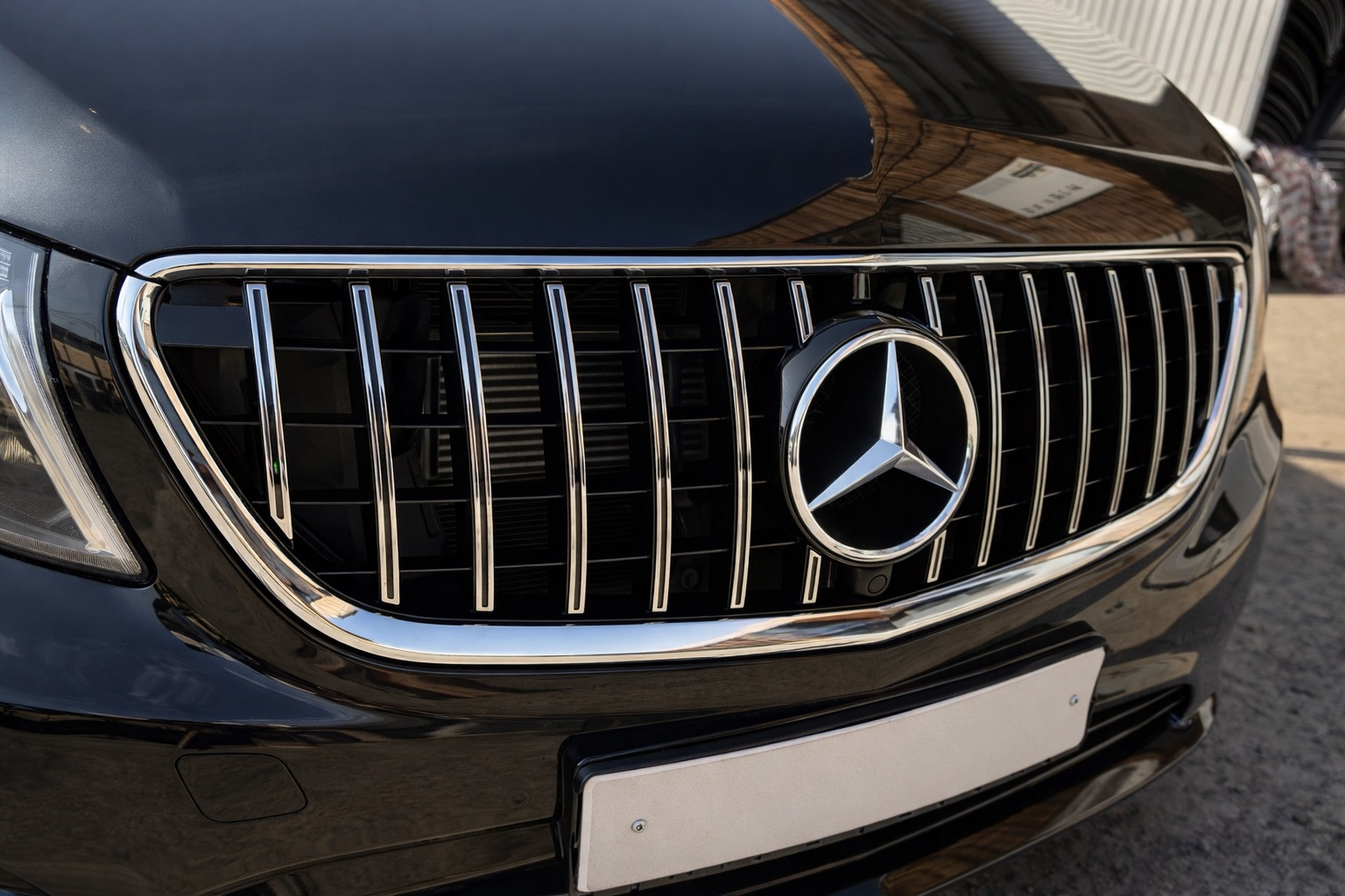 Передня решітка GT Panamericana Chrome (2014-2023 для Vito W447) 2
