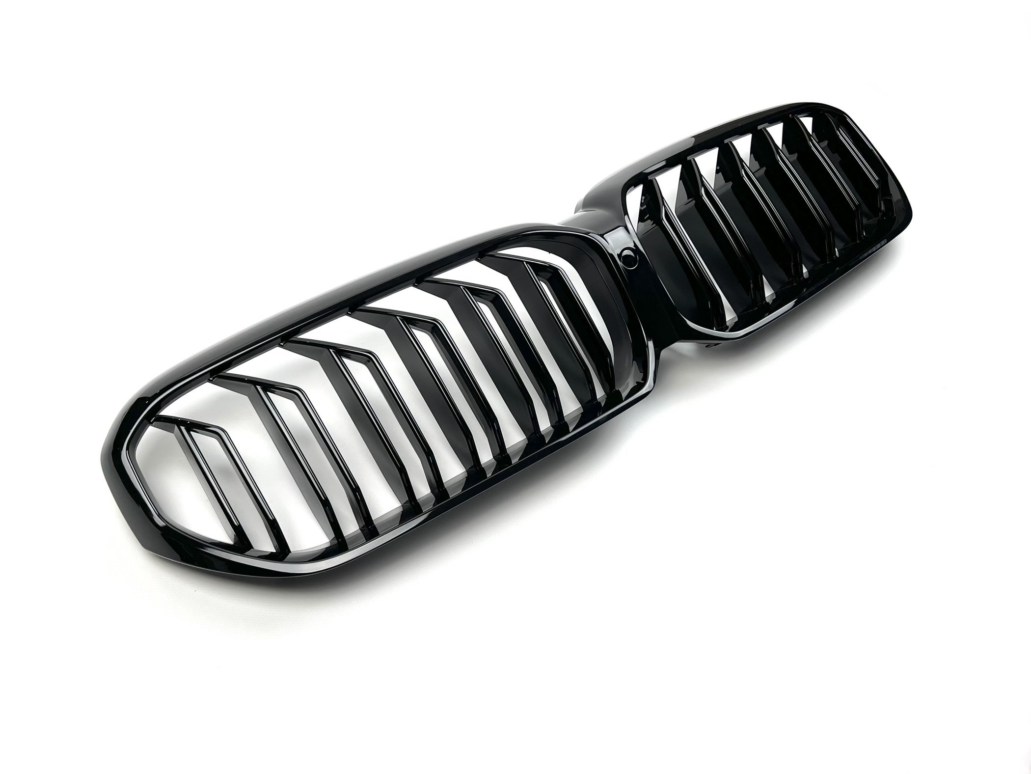 Решітка радіатора ніздрі стиль M5 F90 для BMW 5 Series G30 / G31 2020+ чорний глянець 3