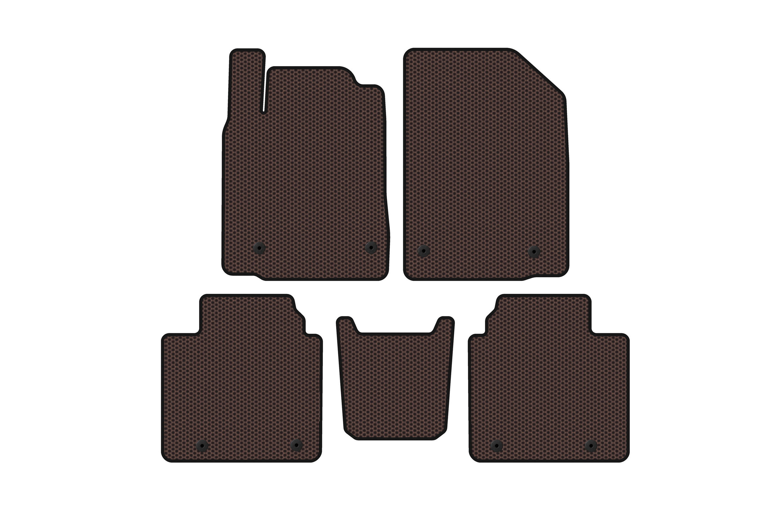 Гумові килимки Carsuit (Коричневий)