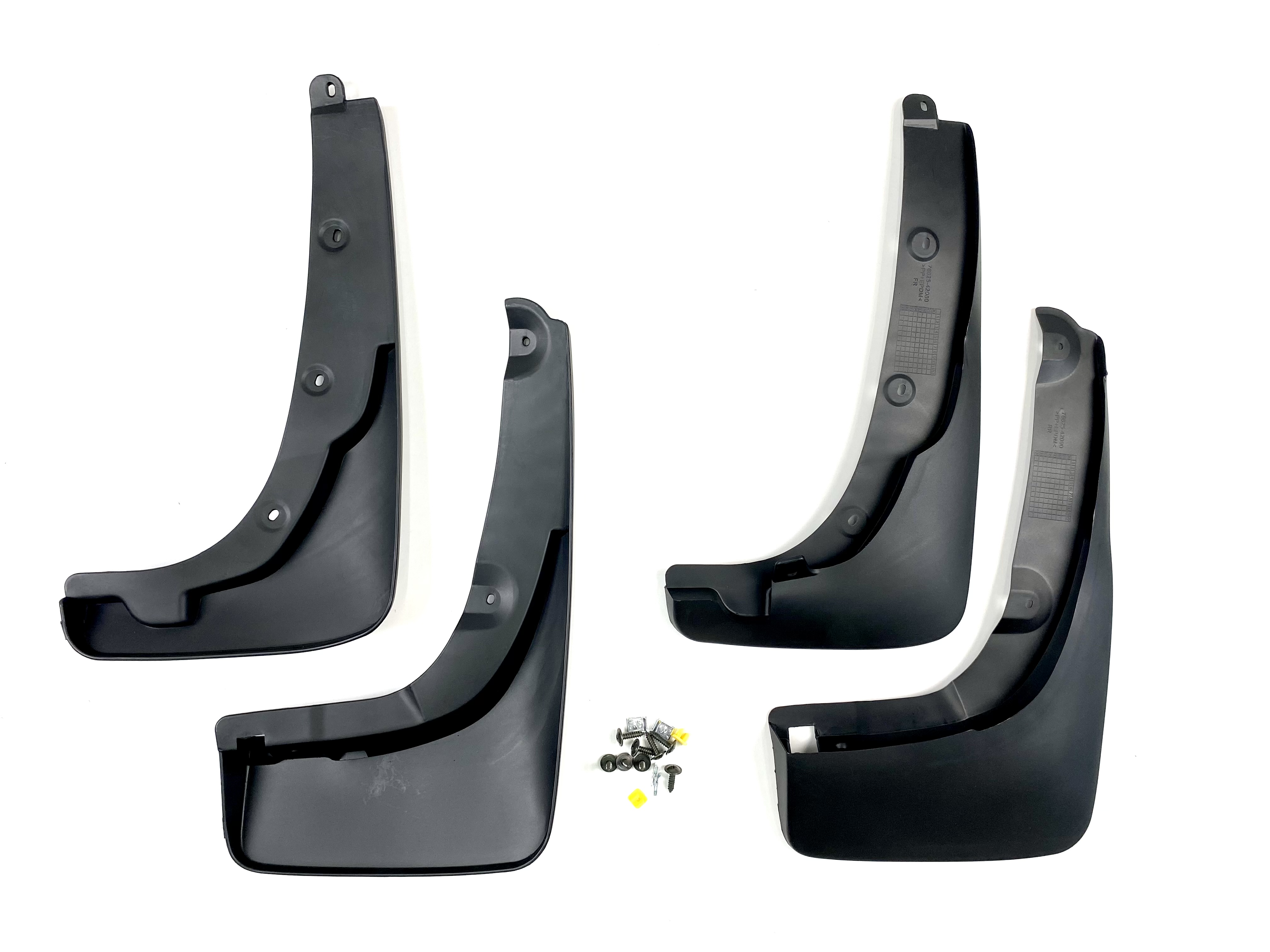 Бризковики для Toyota Rav4 2001-2005 з розширювачами арок, комплект 4шт. 3