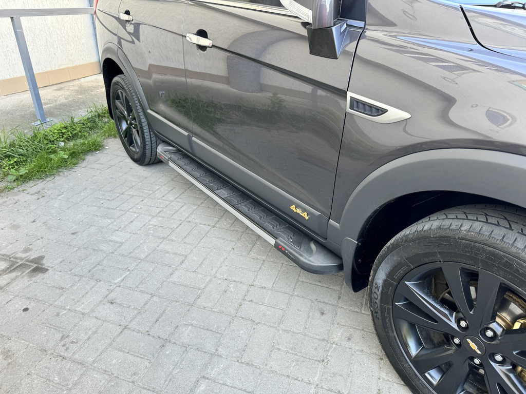Бокові пороги RedLine V1 (2 шт., Алюміній) 2007-2015 5