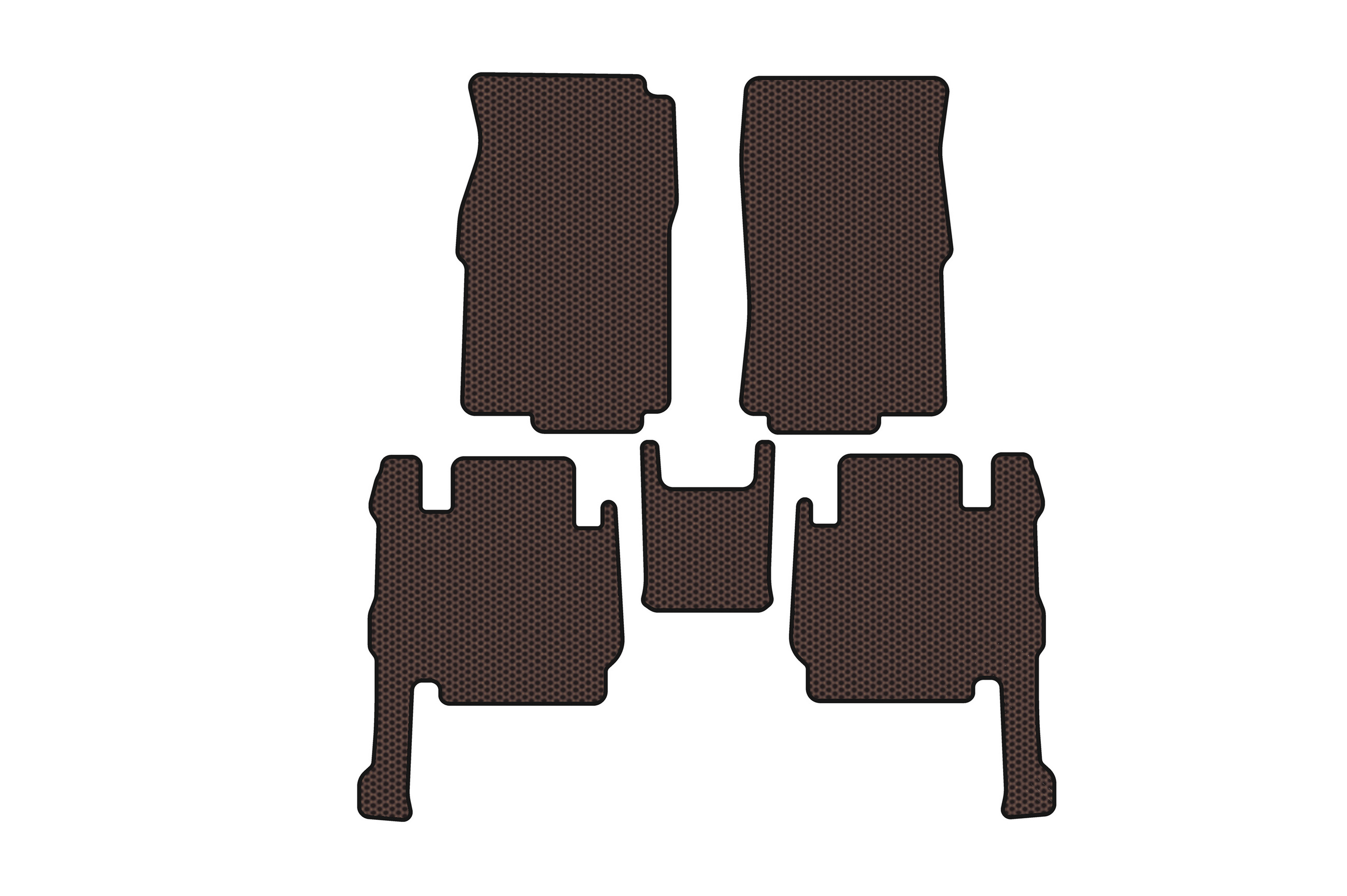 Гумові килимки Carsuit (Коричневий)