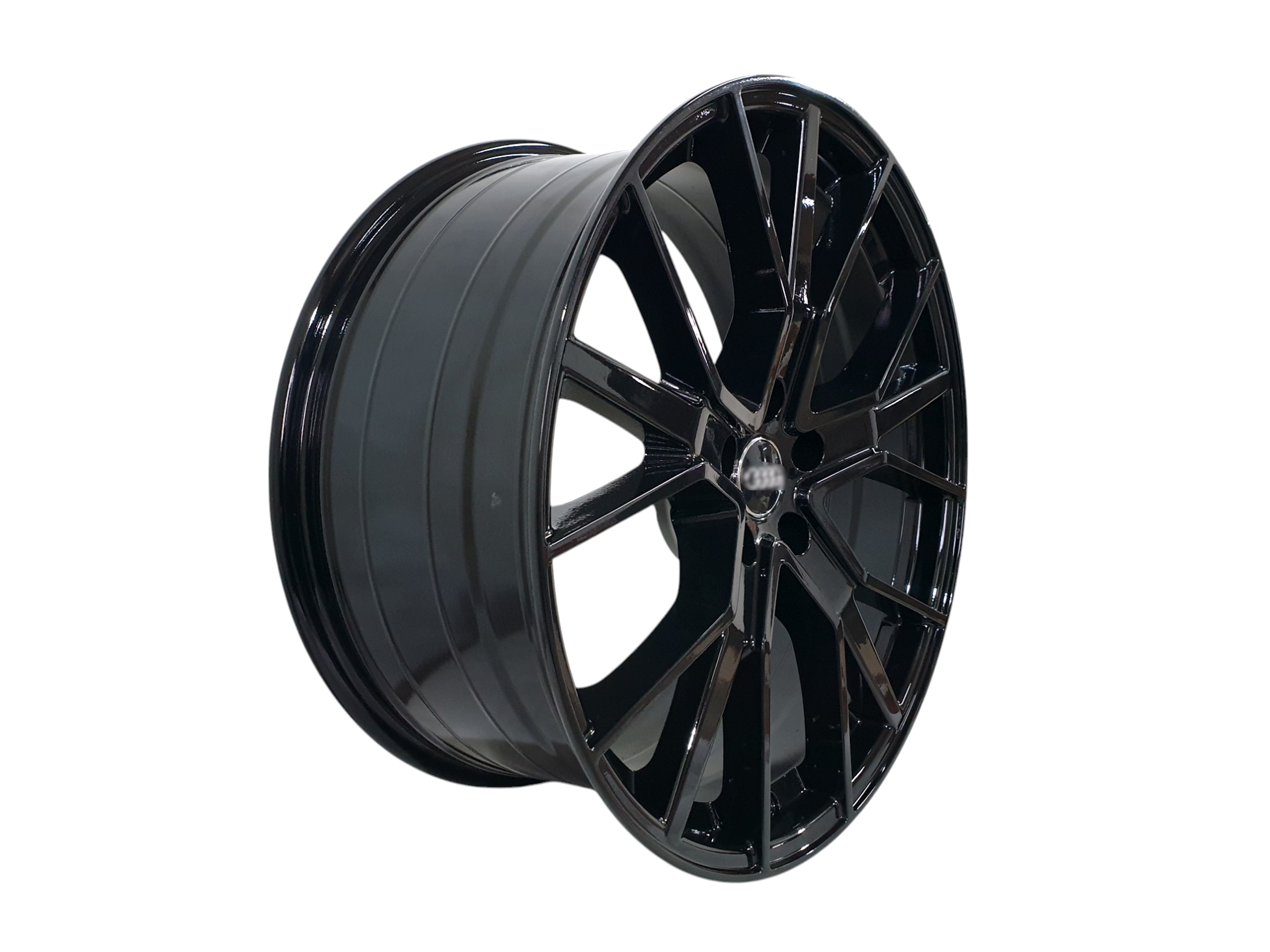 R20 Gloss Black (одноширокі 9.0J ET35) Диски на Audi A4 B8 2007-2011 року 2