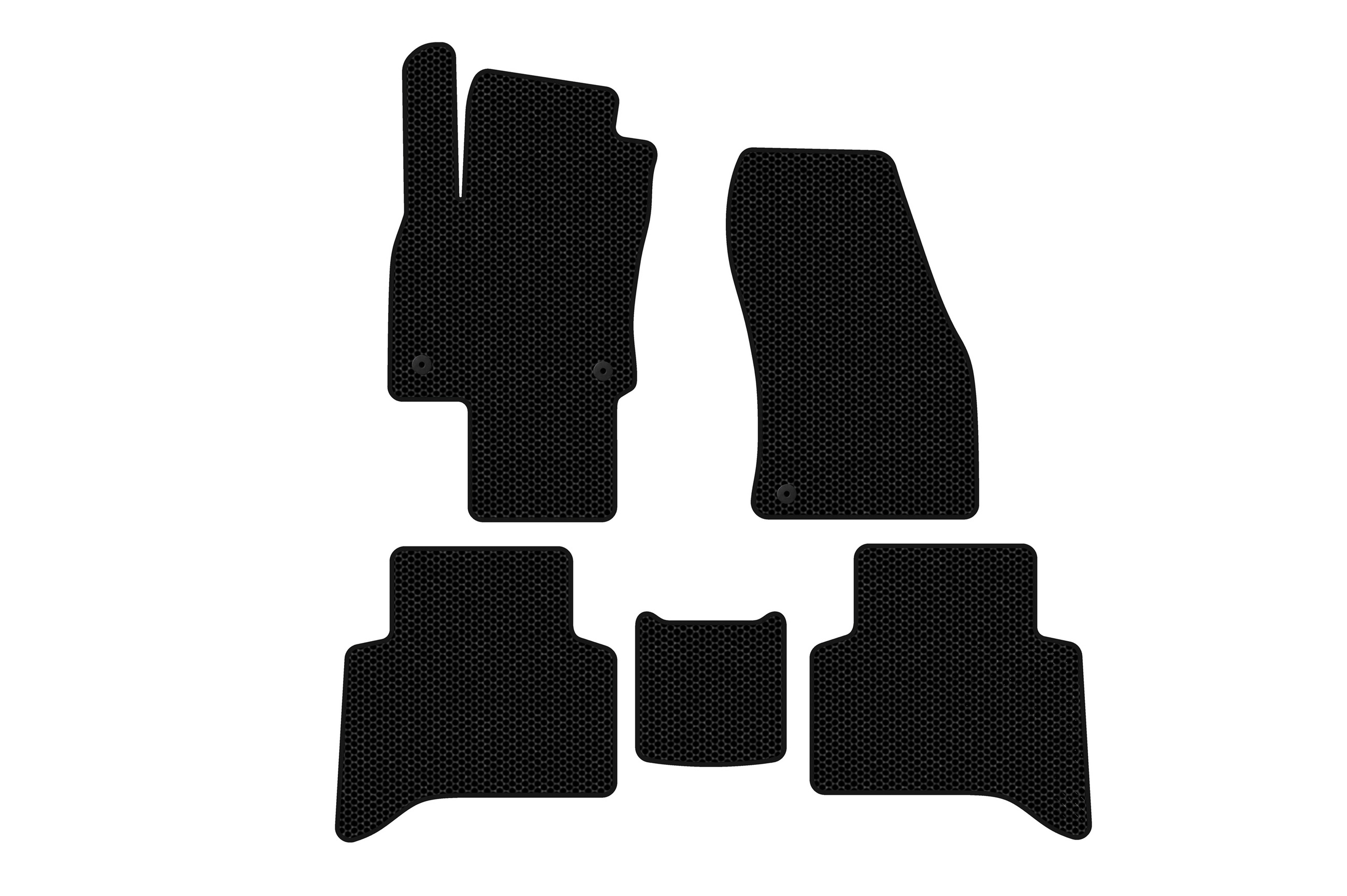 Гумові килимки Carsuit (5-ти місний, чорні)