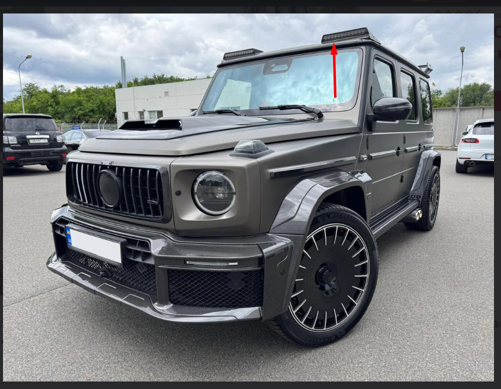 Козирок BRB-Design (Карбон) 3