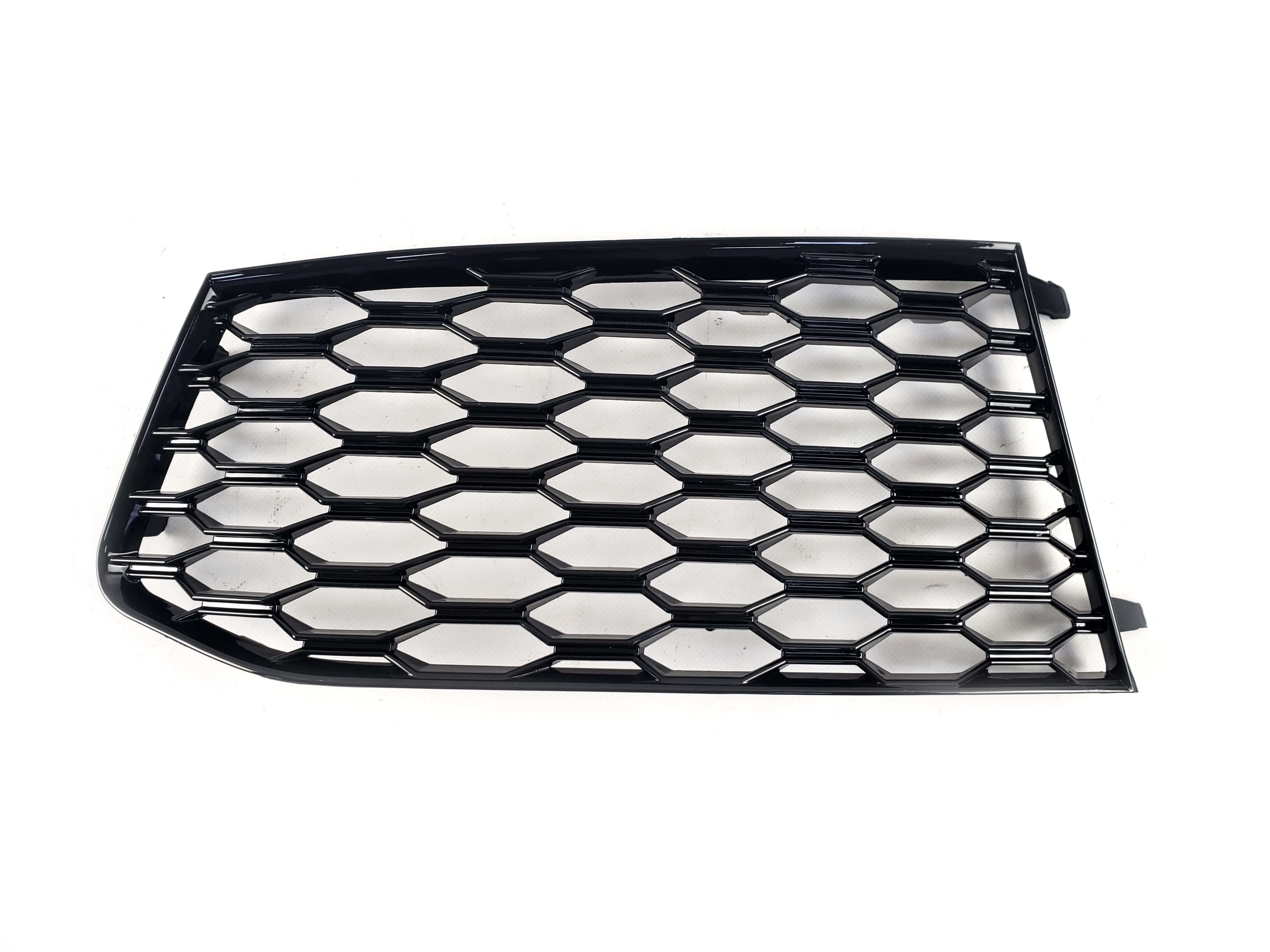 Решітки в бампер Full Black (RS бампер) на Audi A6 C7 2011-2014 року 3