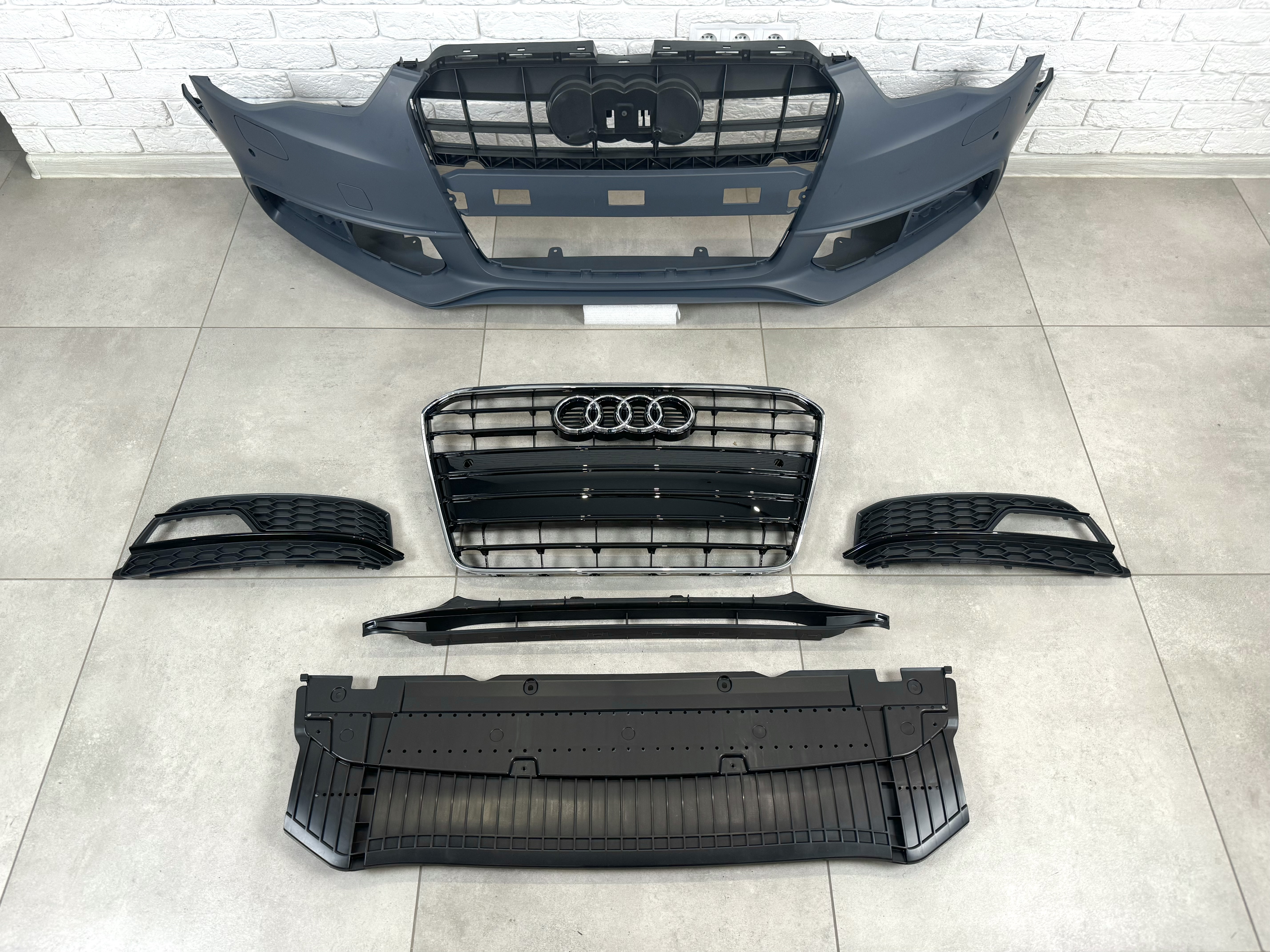 Бампер передній у зборі S-Line для Audi A5 2012-2015 4