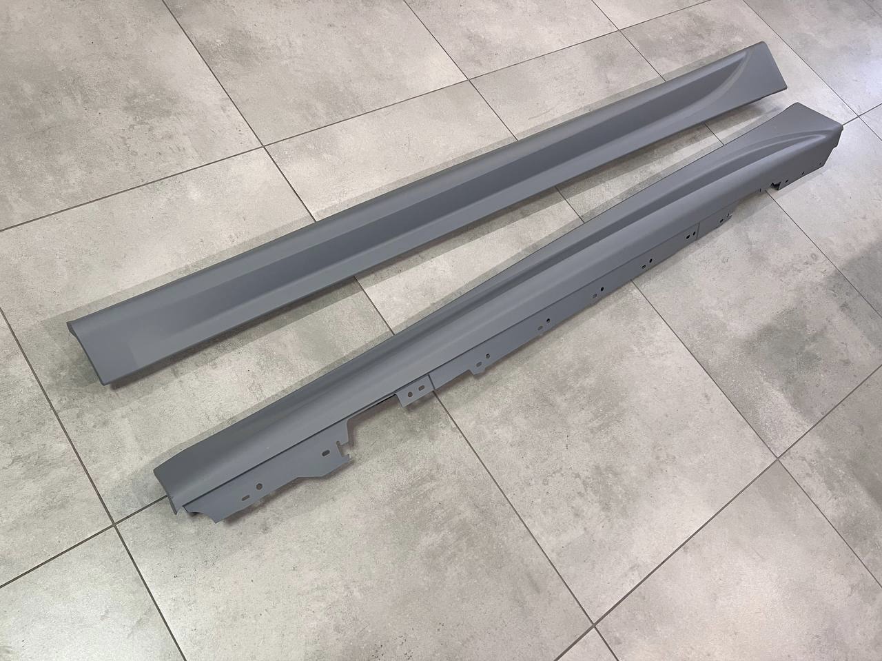 Накладки на пороги M-paket BMW 3 series F30 / F31 2012-2018 2