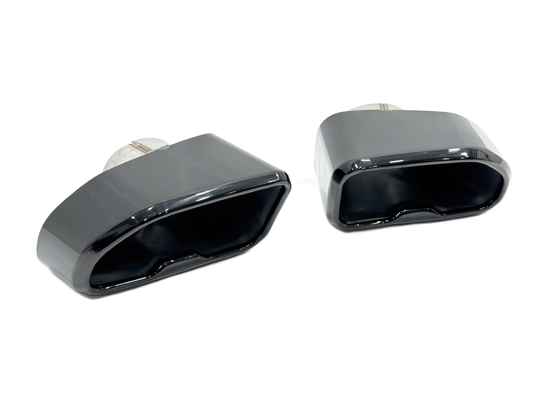 Насадки на вихлопні труби M Paket для BMW X3 G01 / X4 G02 2018-2021 чорні