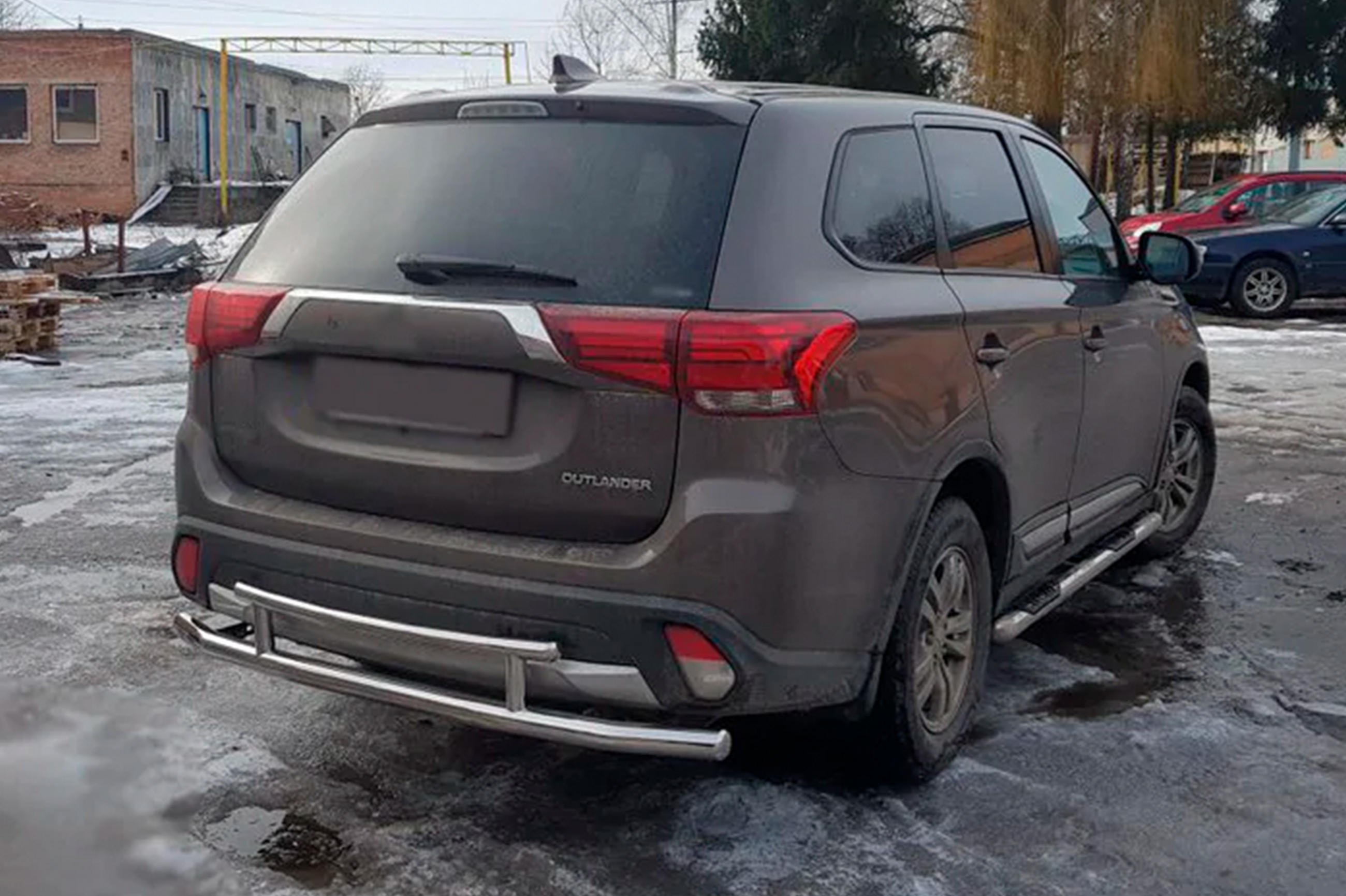 Задня дуга AK004-2 (нерж)