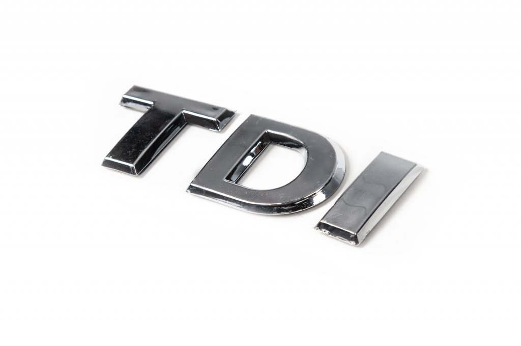 Напис TDI (під оригінал) Всі хром