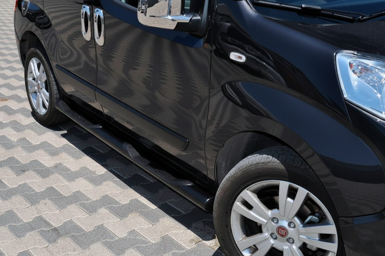 Бічні труби Ø70 Black (2 шт., Нерж.) 3