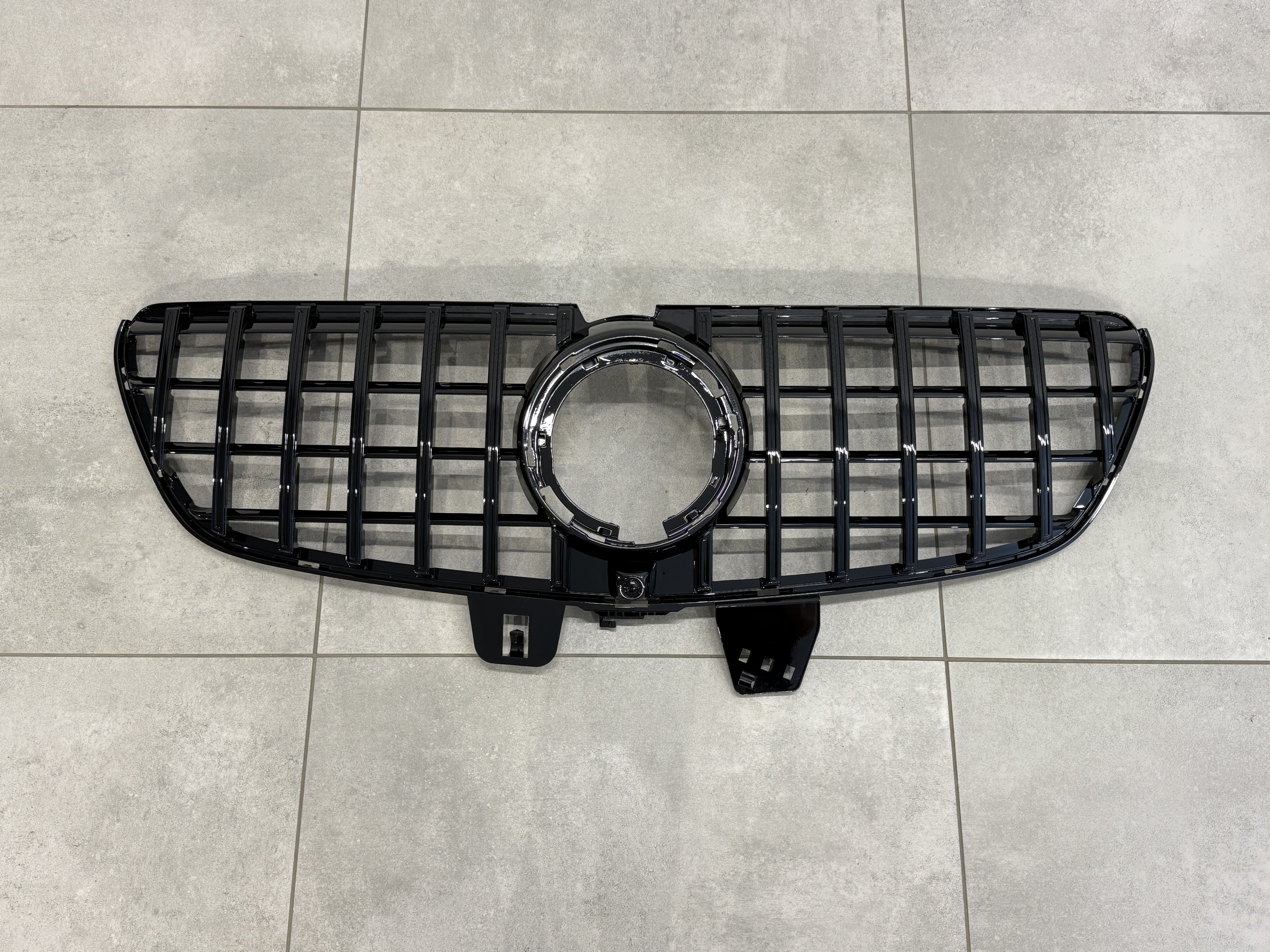 Решітка радіатора GT BLACK Mercedes Benz V-class W447 2020-2023 ЗВИЧАЙНИЙ НЕ AMG 6