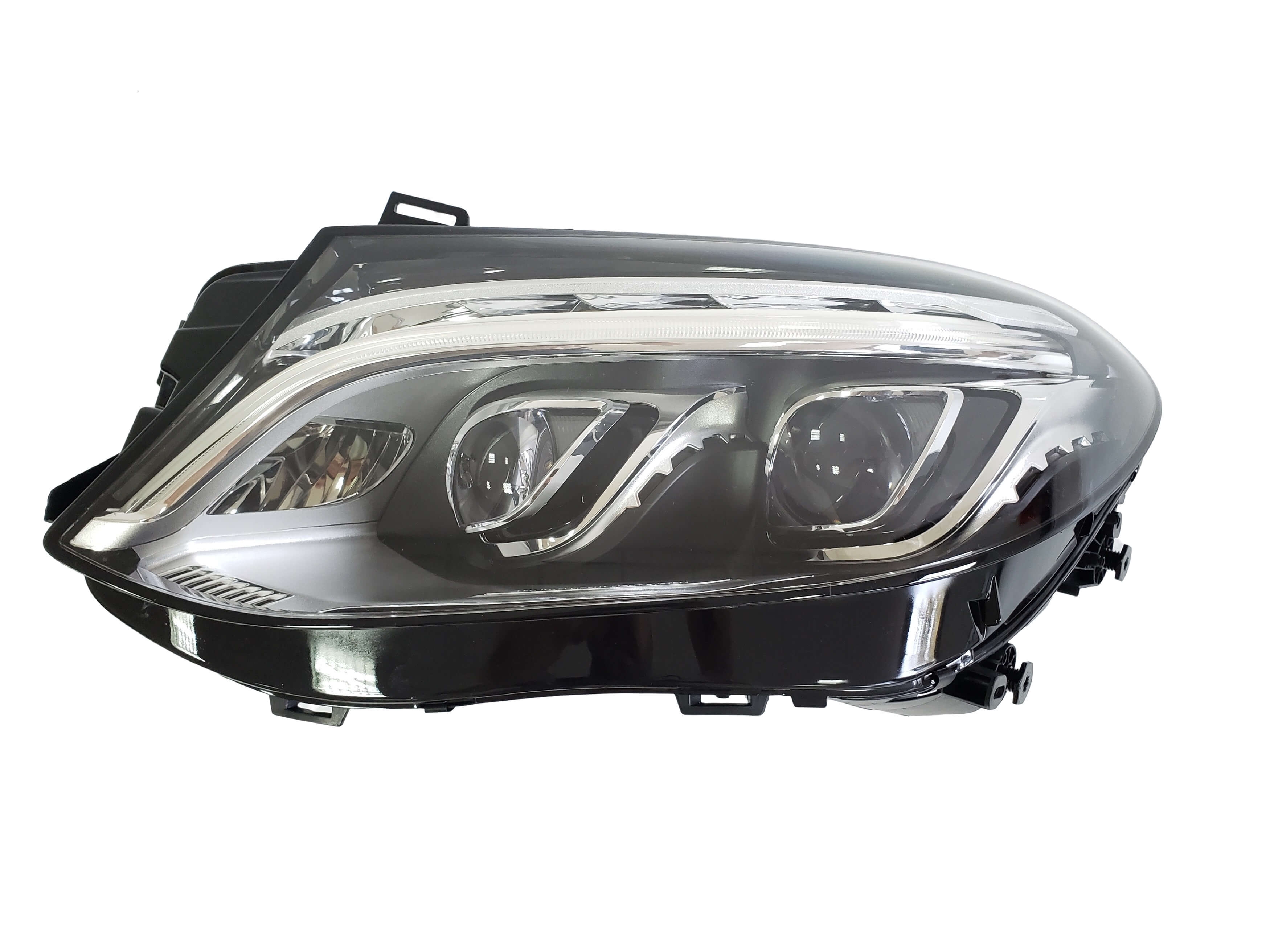 Передні фари (Led Adaptive без блоків) на Mercedes-Benz GLE-Class W166 2015-2018 року 2