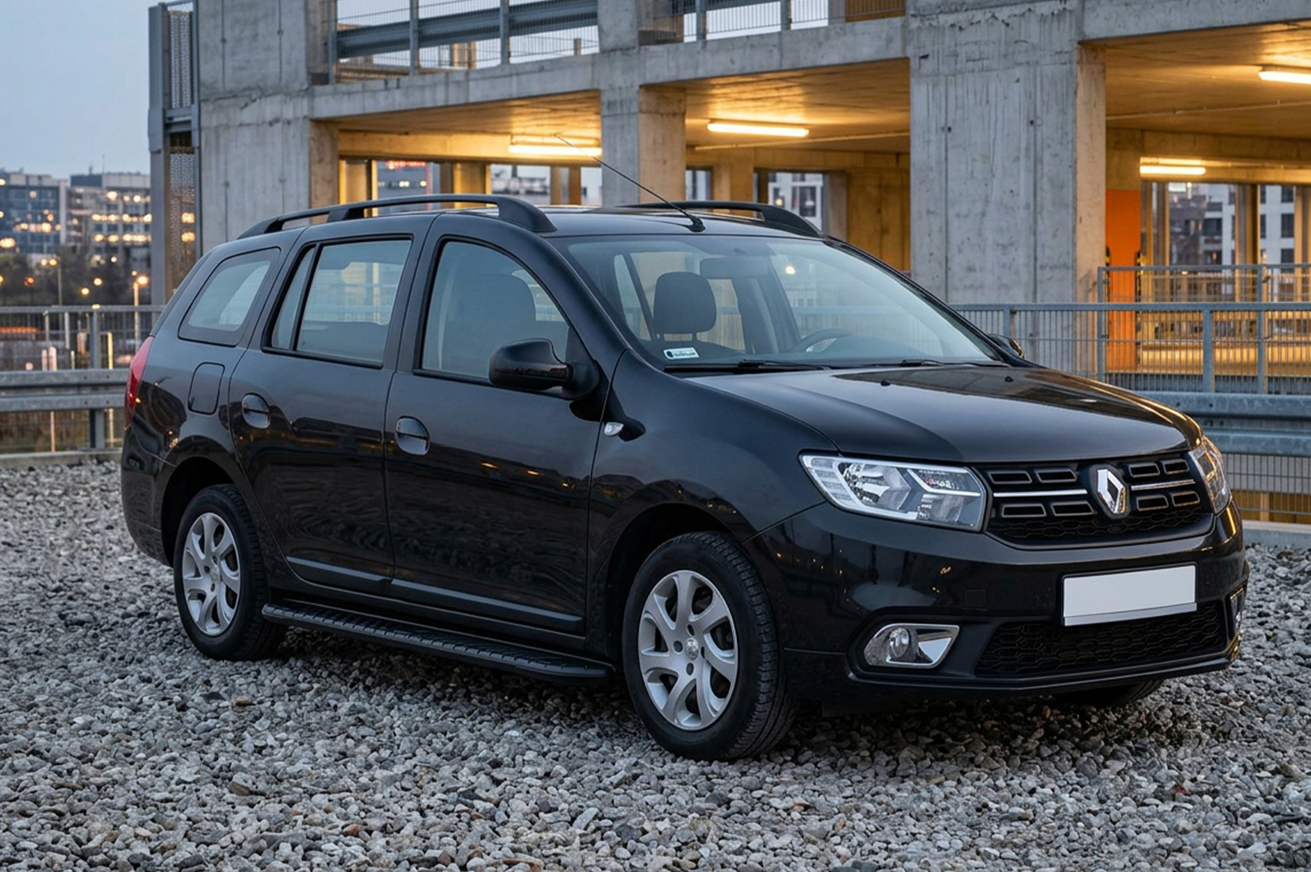 Бокові пороги Bosphorus Black (2 шт., алюміній)