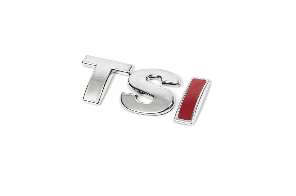 Напис TSI (прямий шрифт) T - хром, SI - червона 6