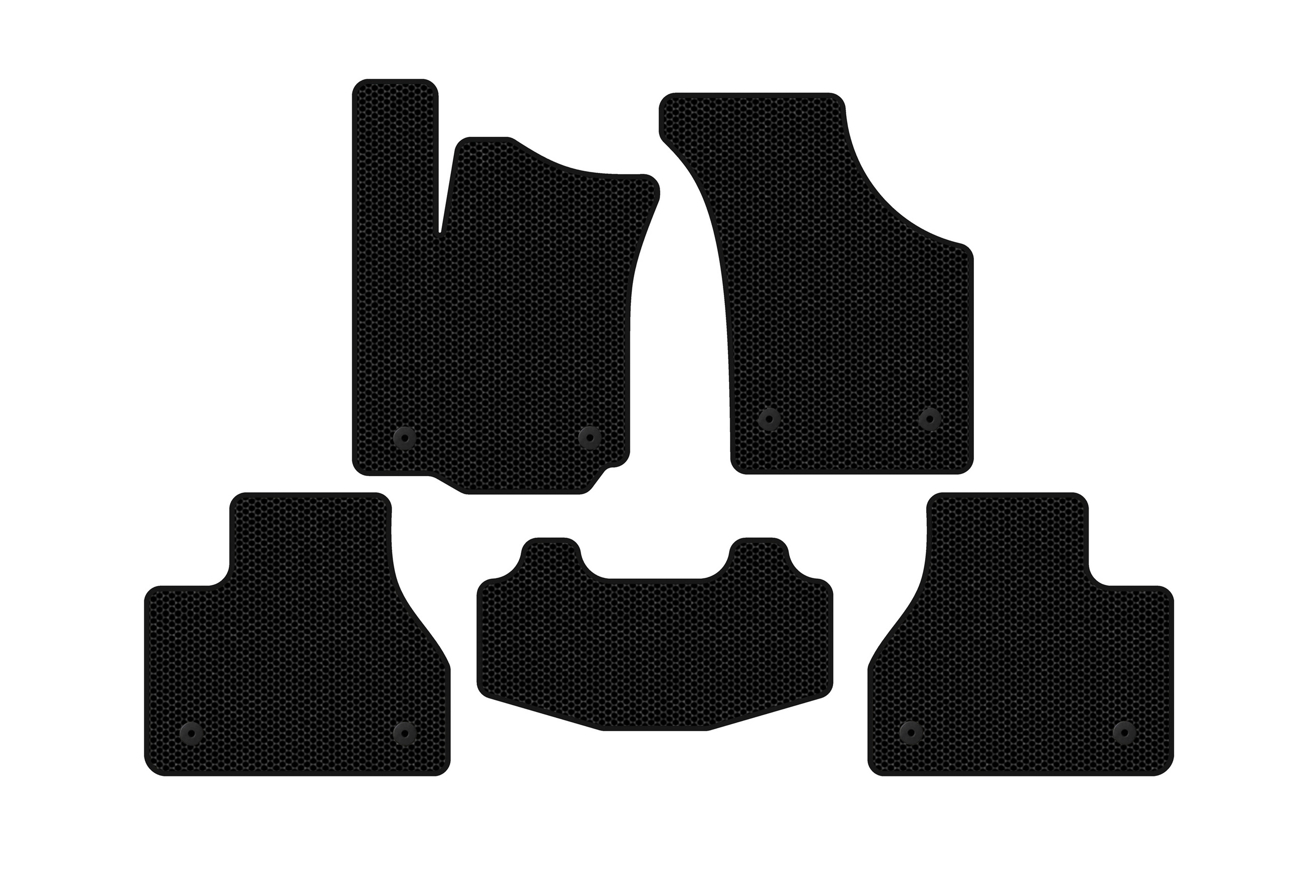 Гумові килимки Carsuit (SD, Коротка база, чорні)