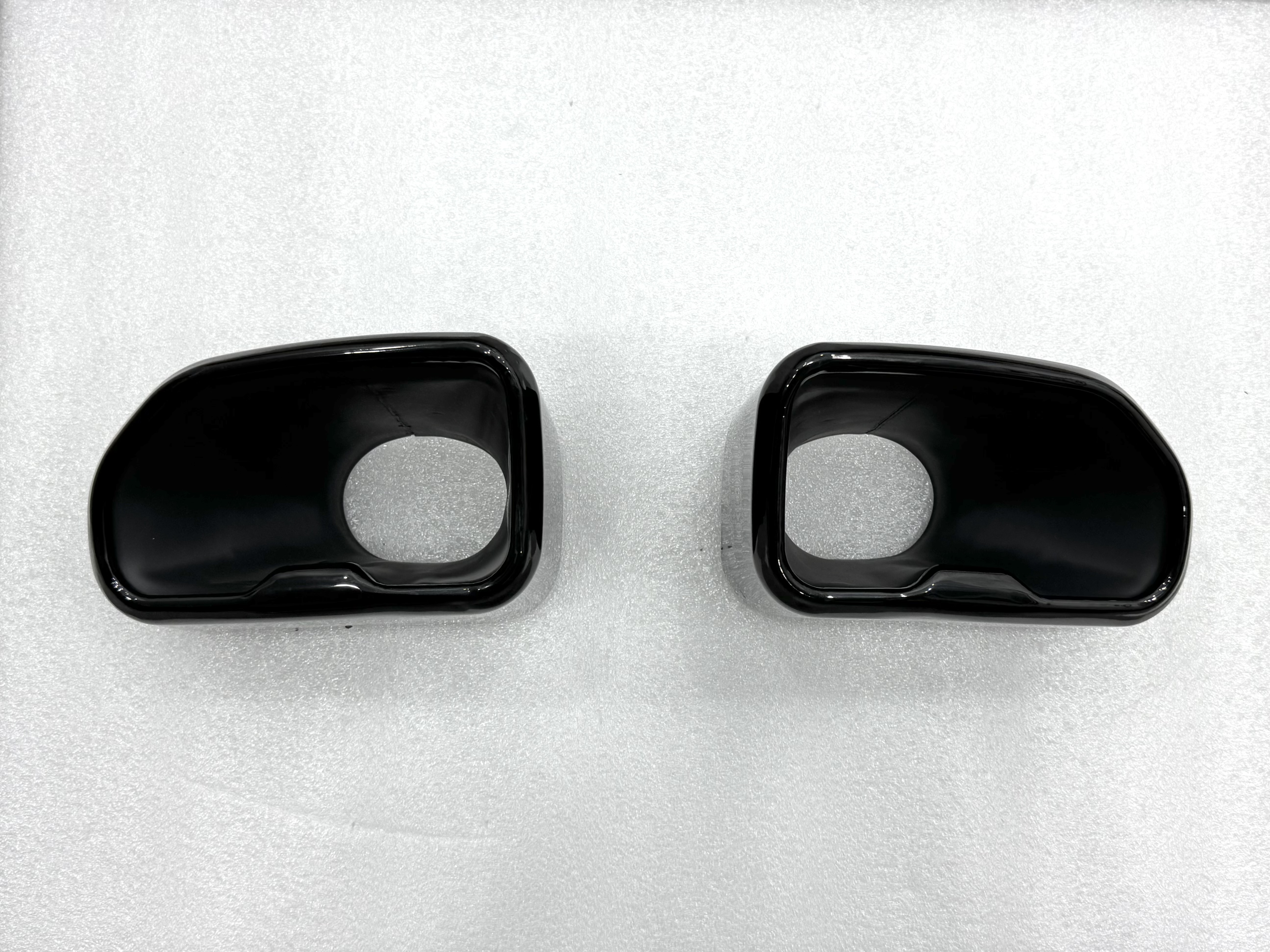 Насадки на вихлопні труби M Paket для BMW X3 G01 / X4 G02 2018-2021 чорні 3