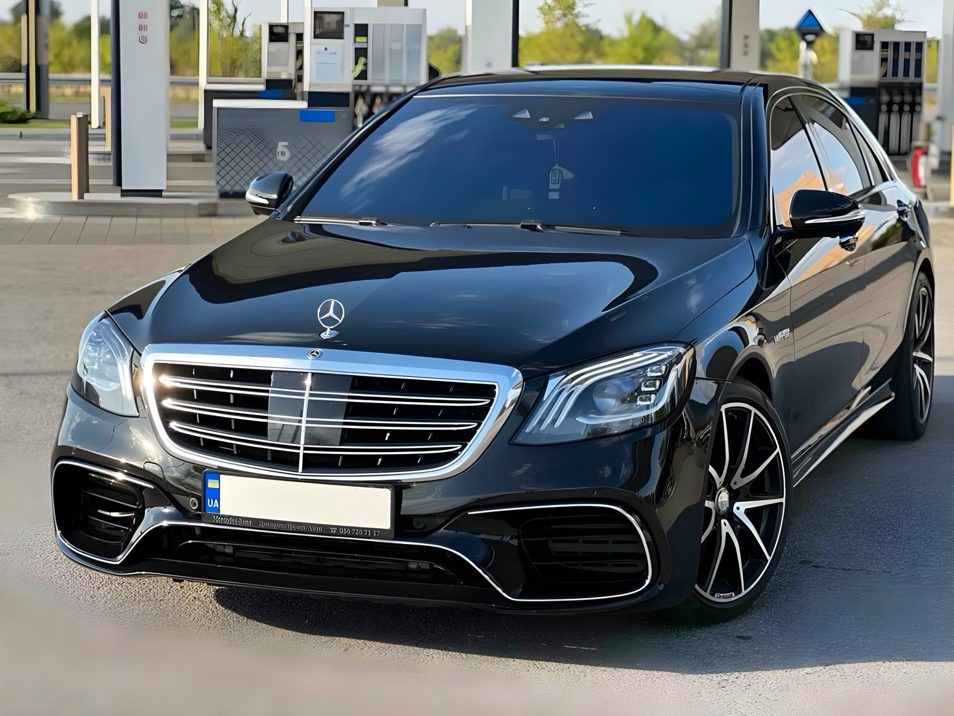 Комплект рестайлінгу AMG S63 2018+ для Mercedes S Class W222 2013-2017 5