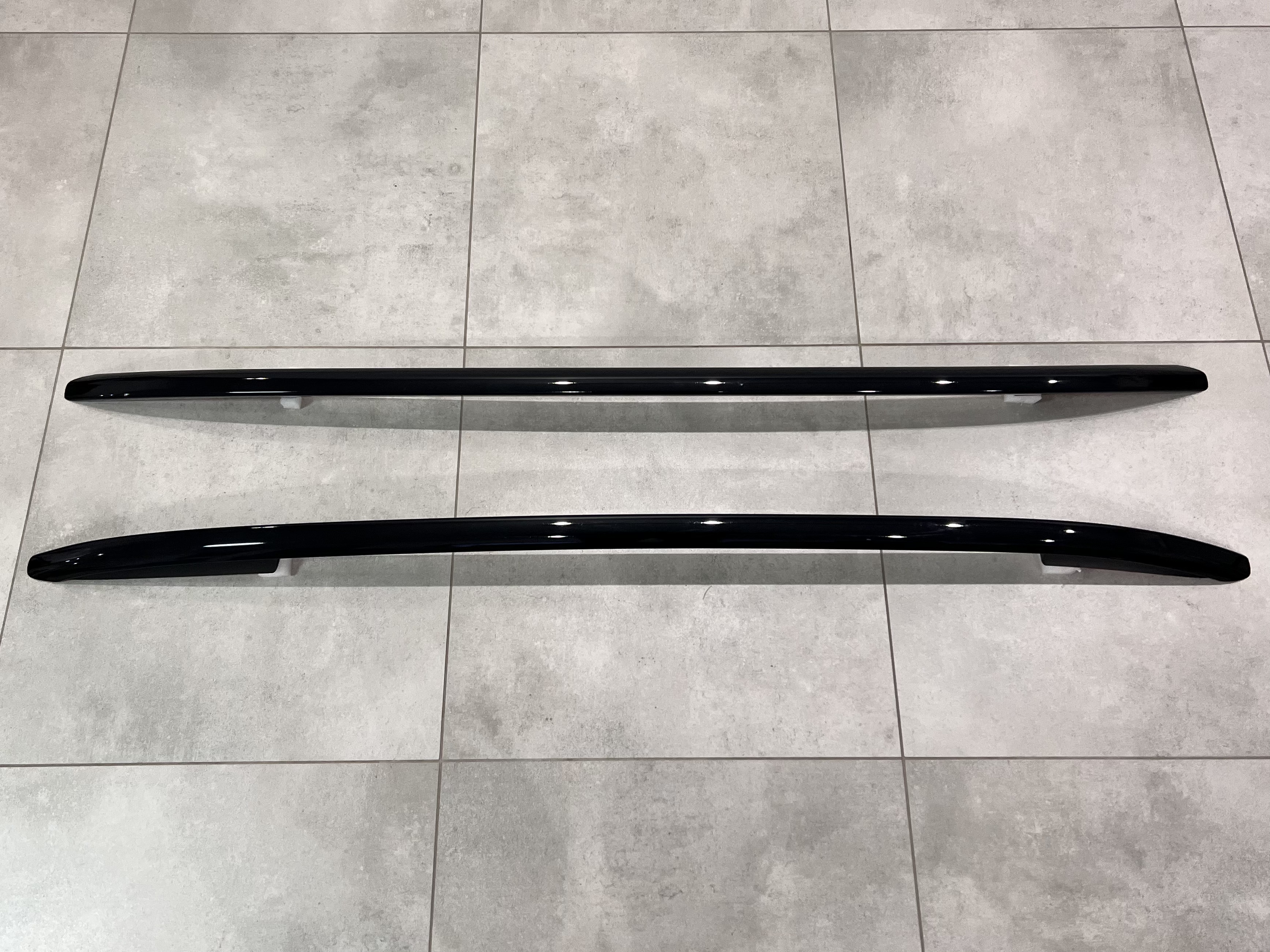 Рейлінги на дах OEM Porsche Cayenne 958/Volkswagen Touareg 2010-2018 алюміній 2шт. колір чорний 4