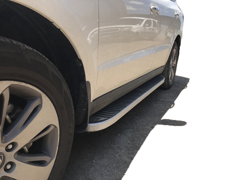 Бокові пороги Tayga Grey (2 шт., алюміній)