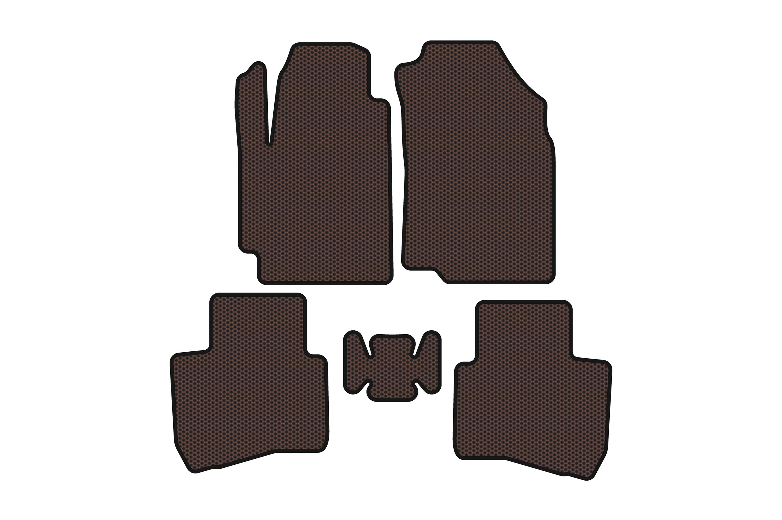 Гумові килимки Carsuit (Коричневий)