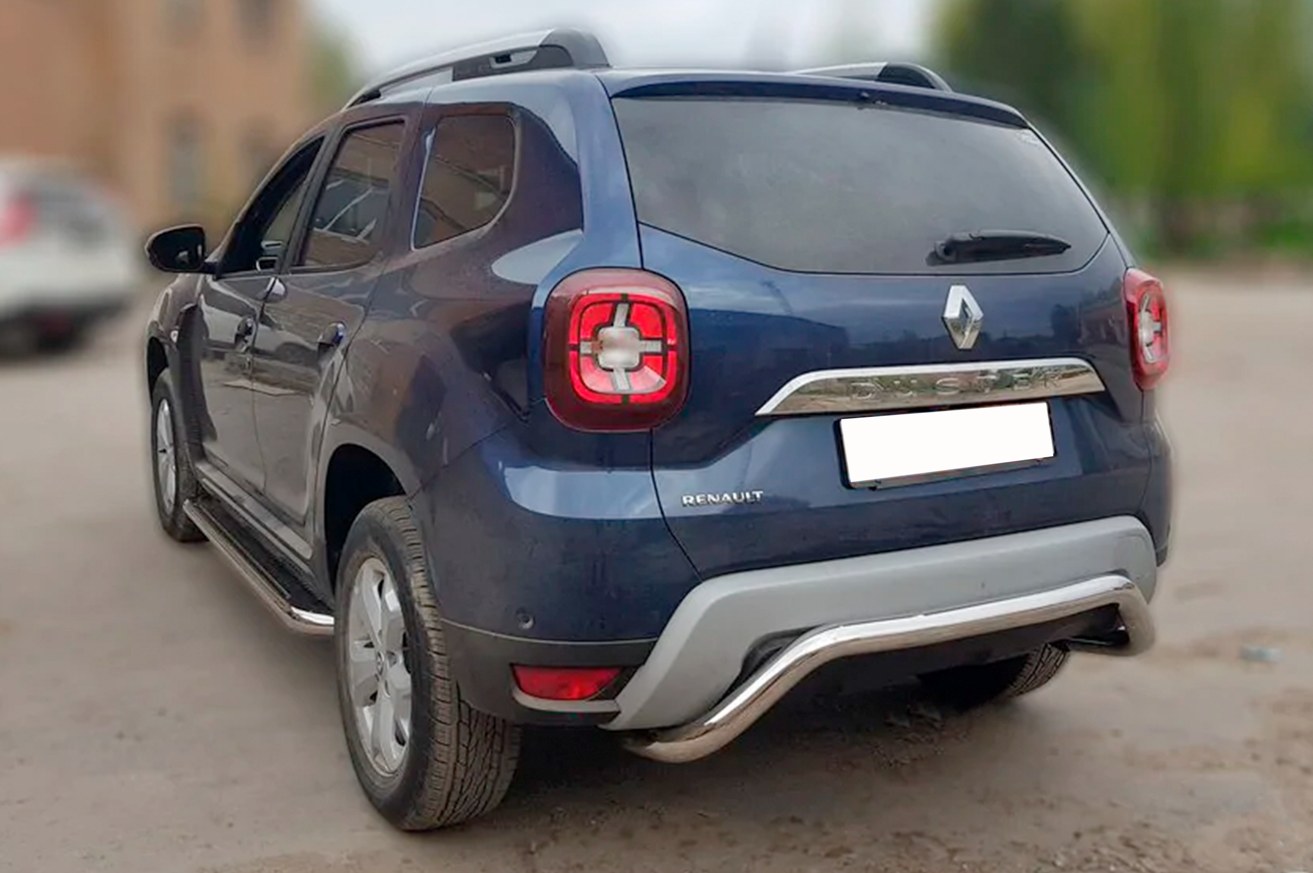 Задній захист AK007 (нерж.) 3