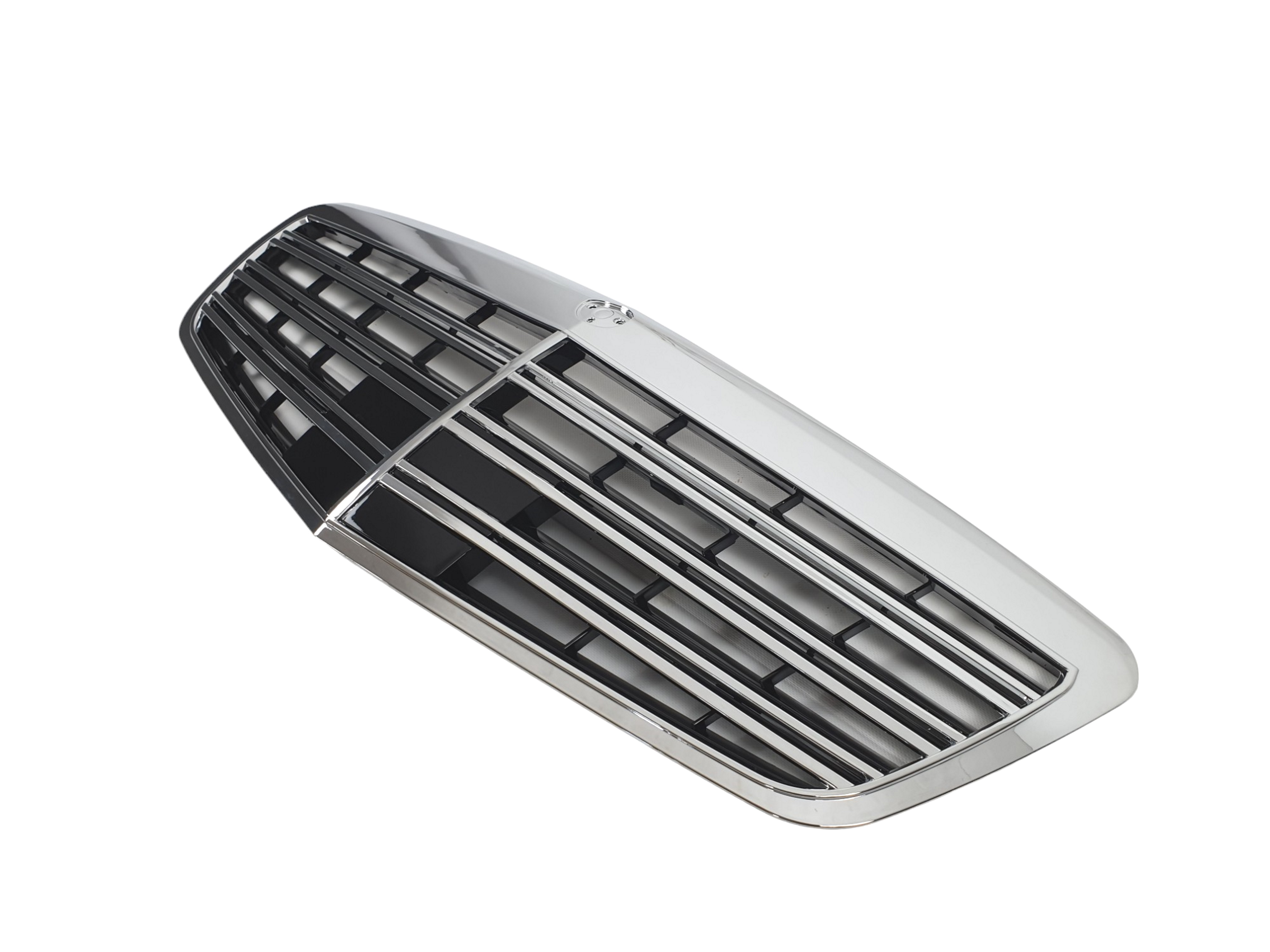 Решітка радіатора Chrome (Китай) AMG на Mercedes-Benz S-Class W221 2009-2013 року 3