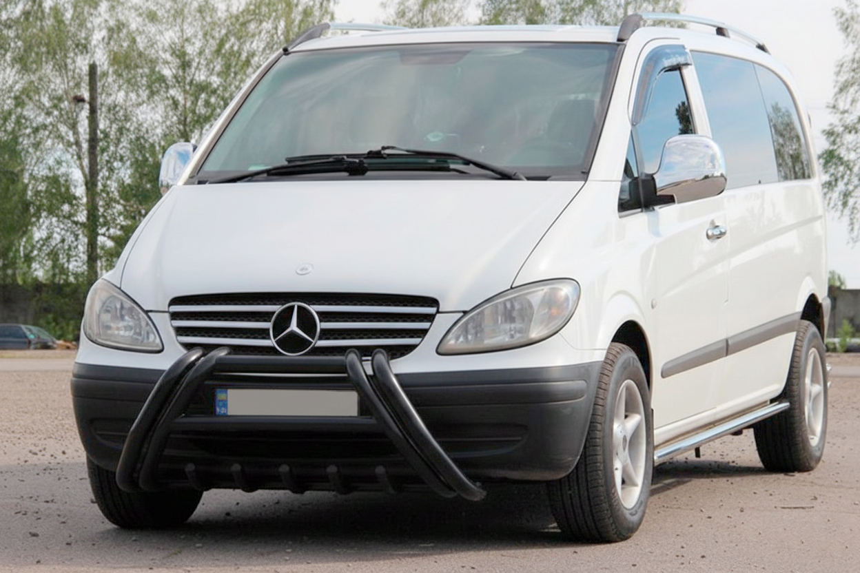 Кенгурятник Kelebek WT011 Black (нерж.) 3