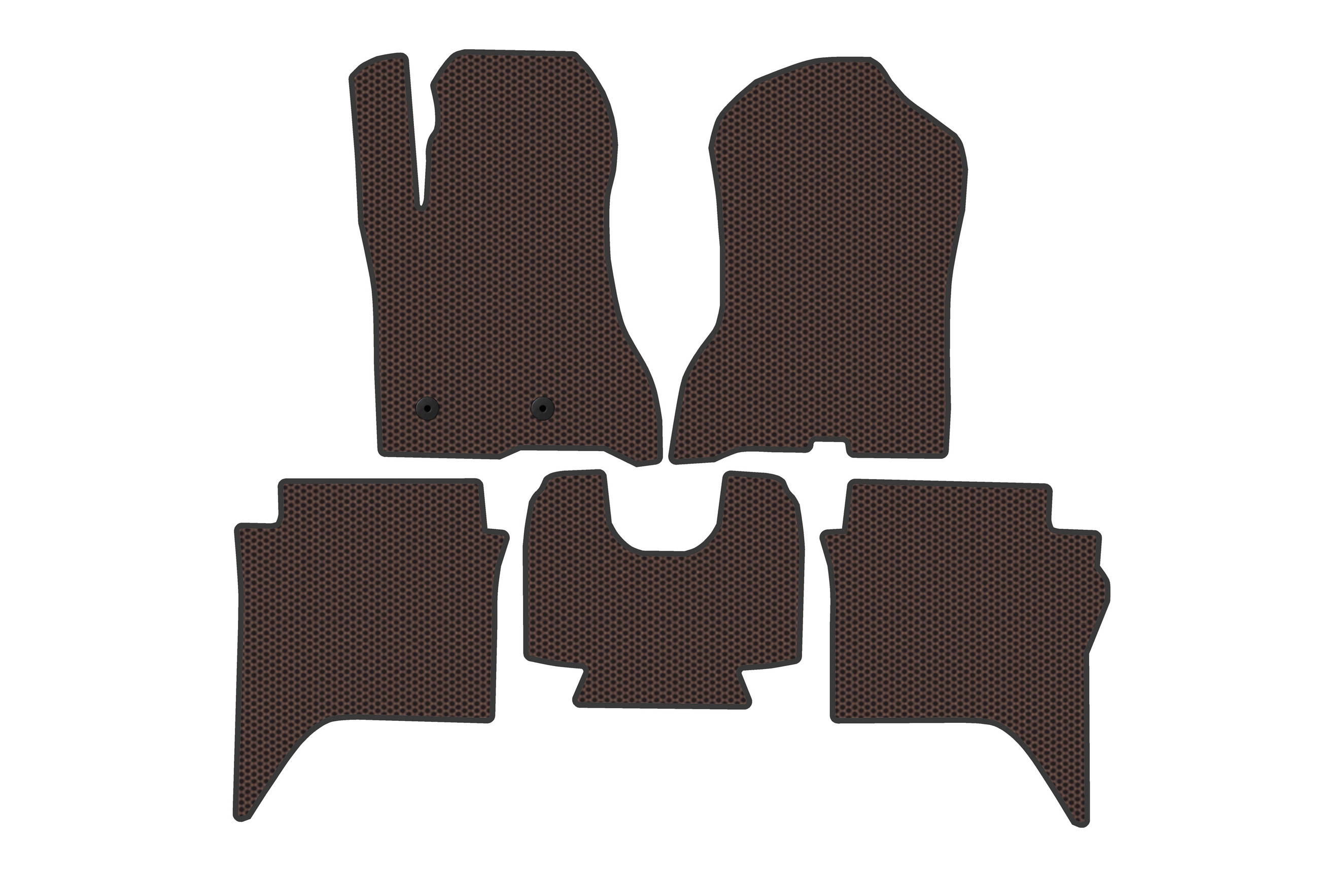 Гумові килимки Carsuit (Коричневий)