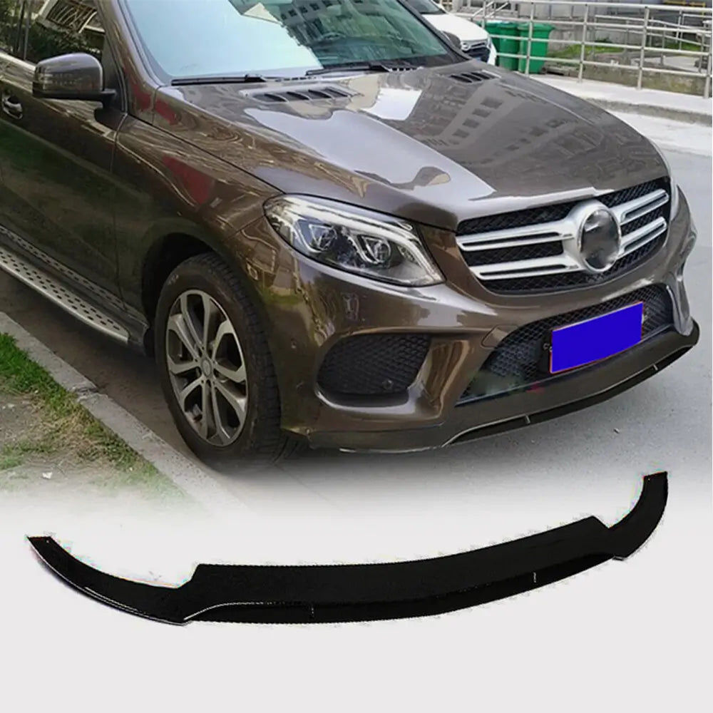 Накладки на передній бампер Lip (для GLE43 AMG, Карбон) 5