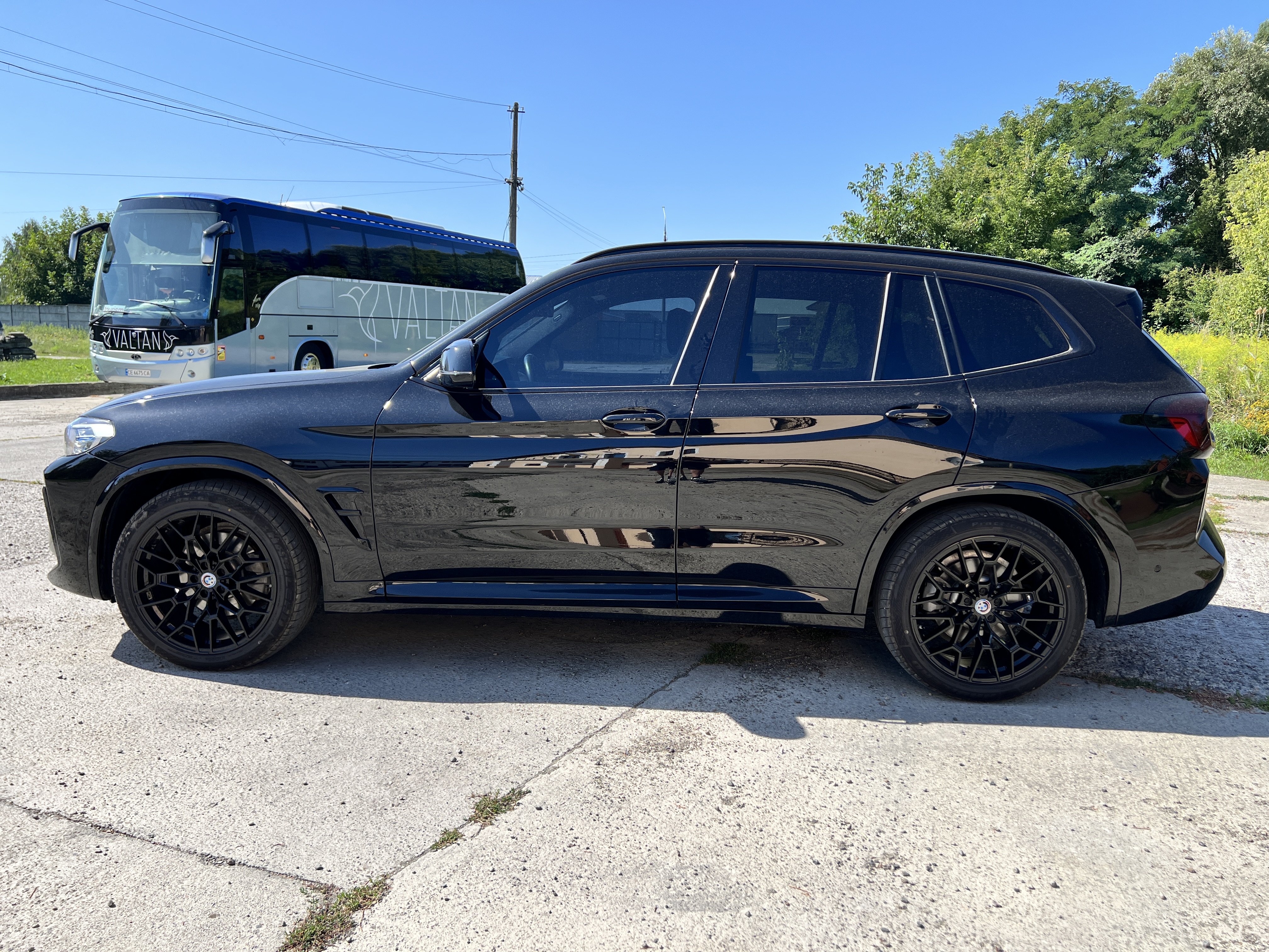 R20 Gloss Black (різноширокі) Диски на BMW 3 Series G20 / G21 2018-2022 року 6