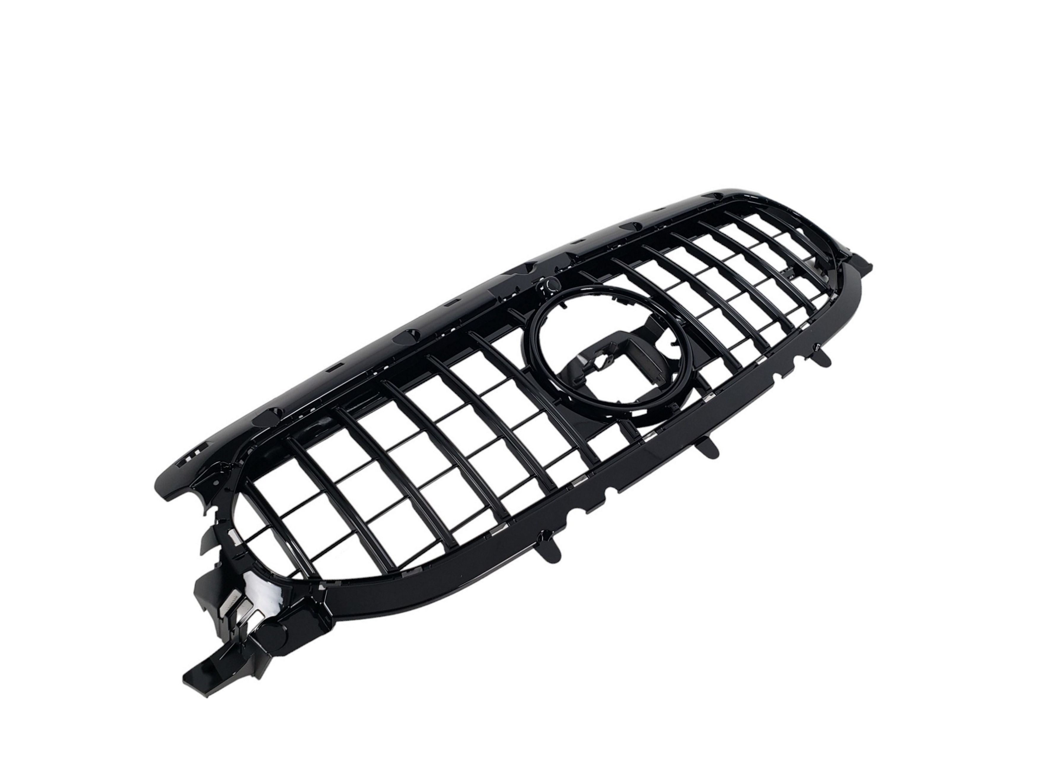 Решітка радіатора Full Black Normal GT на Mercedes-Benz GLA-Class H247 2020-2023 року 2