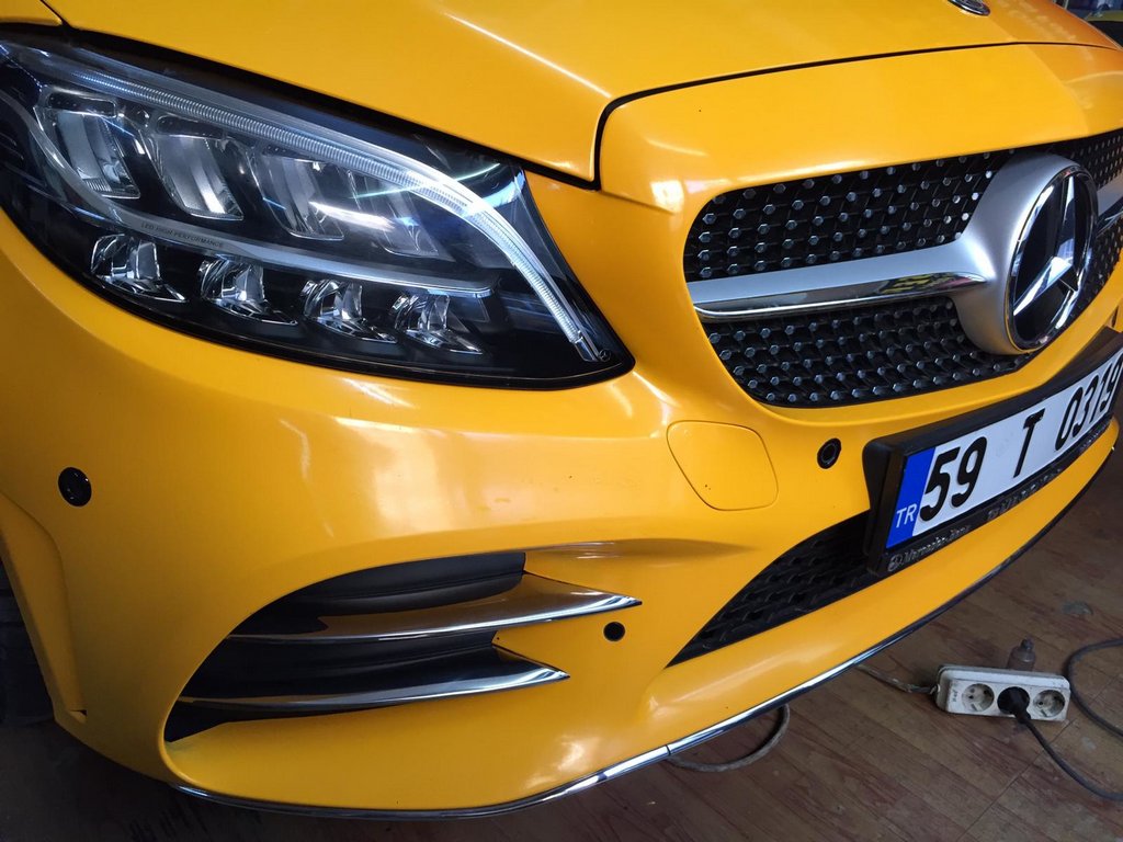 Накладки на протитуманки для AMG (4 шт) 2