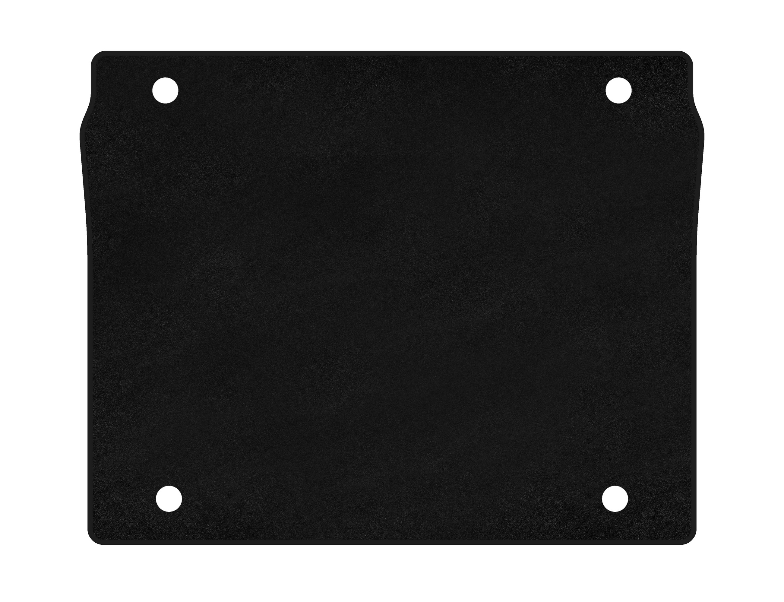 Килимок багажника текстильний Classic (5-ти місний/Коротка база, Чорний)