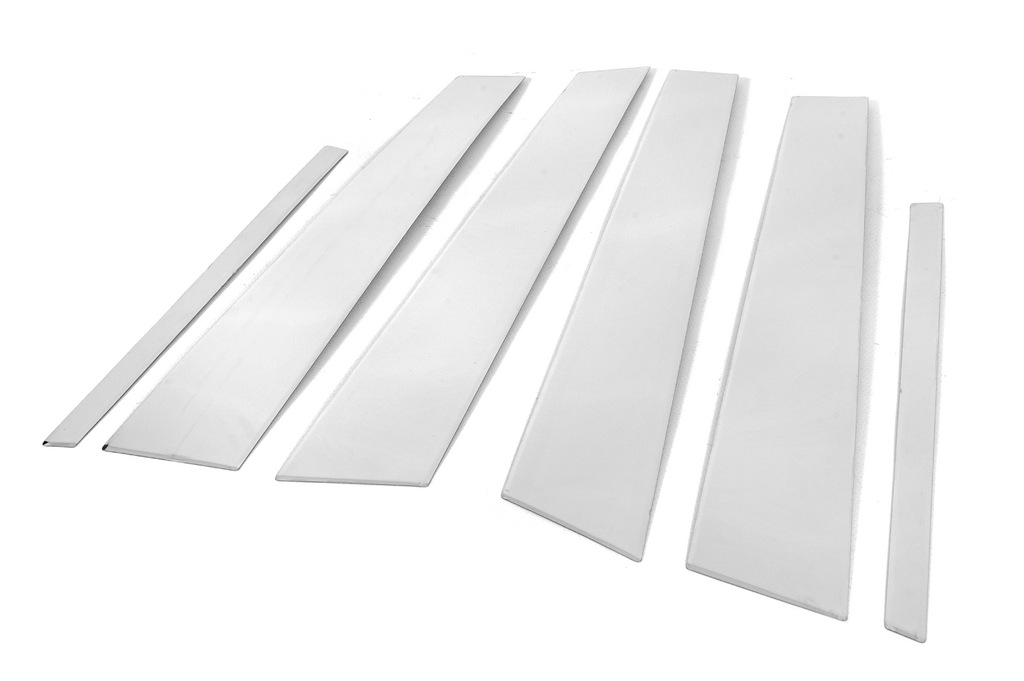 Накладки на дверні стійки (6 шт, нерж) 3