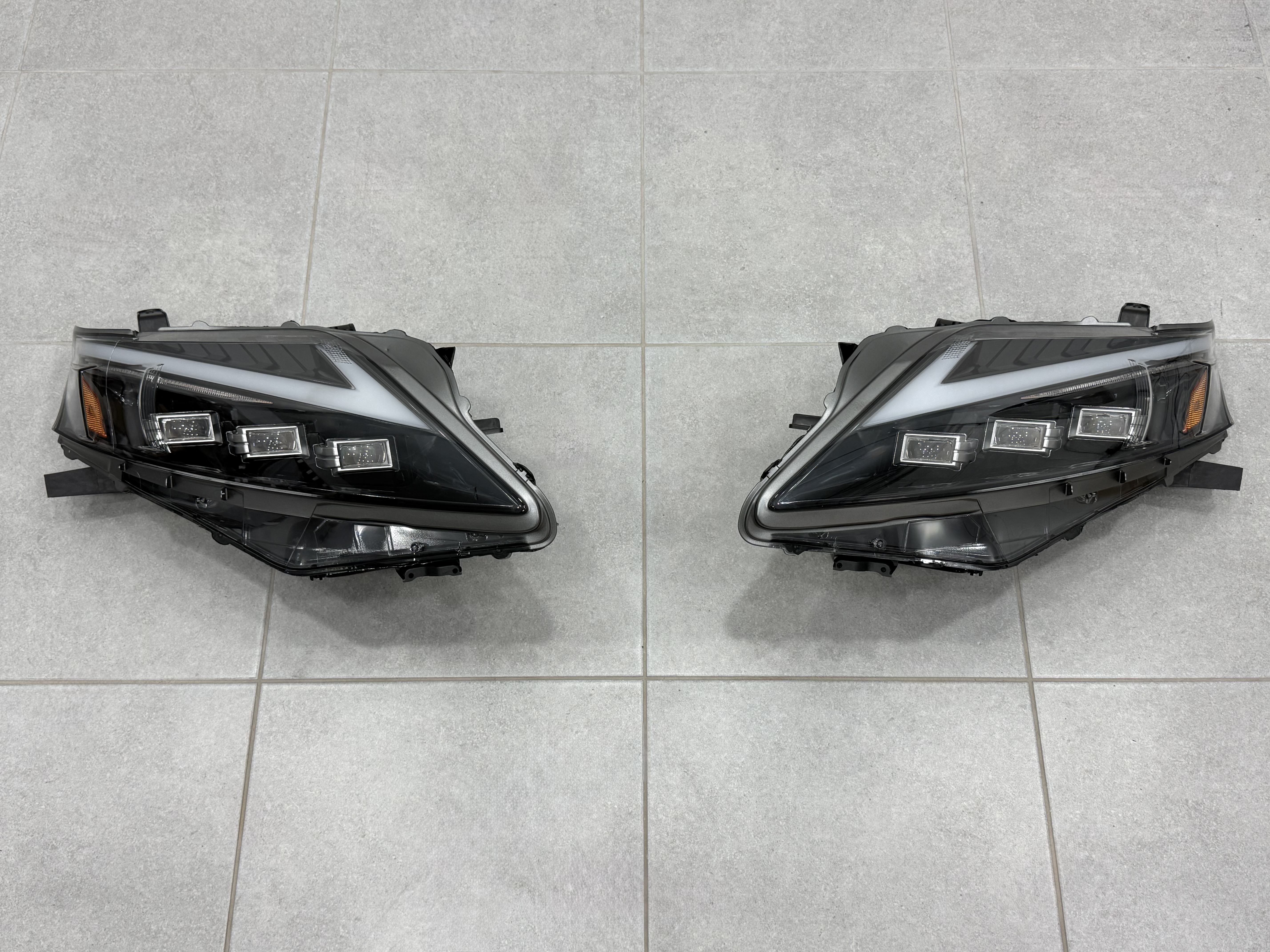 Full LED фари 3 лінзи Lexus RX 2009-2012 2