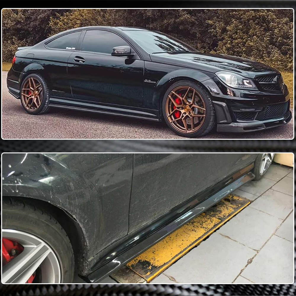 Бокові пороги (для AMG SD, Карбон) 3