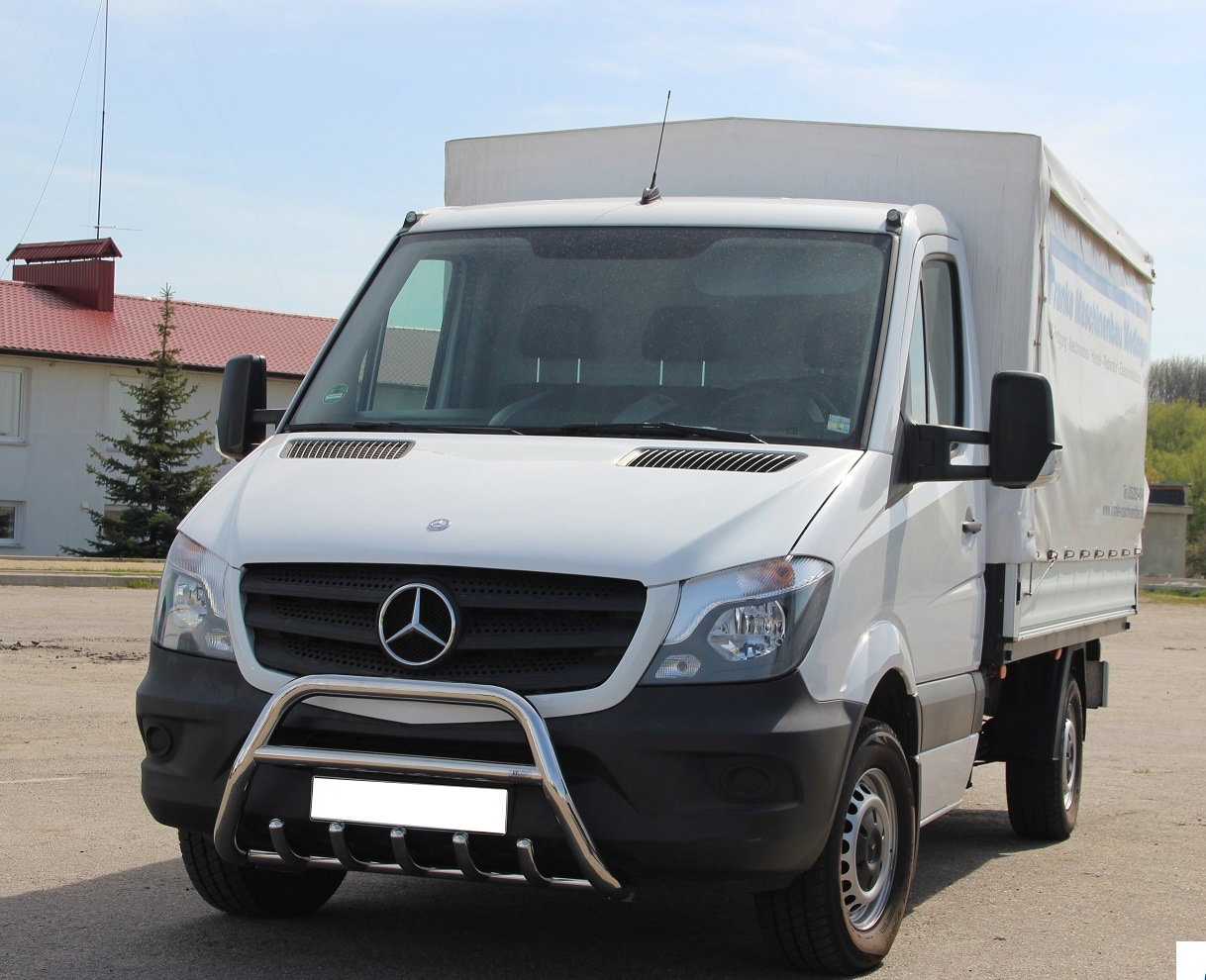 Кенгурятник WT003 (нерж.) 60мм, з написом 6