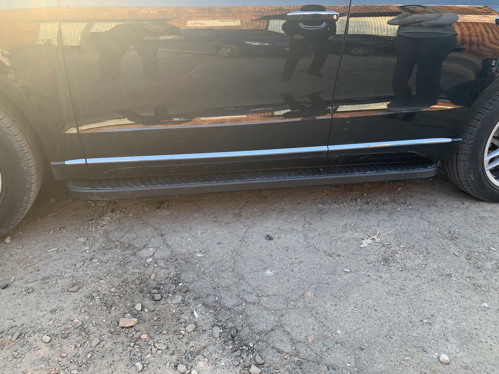 Бокові пороги Tayga Black (2 шт., алюміній) 4