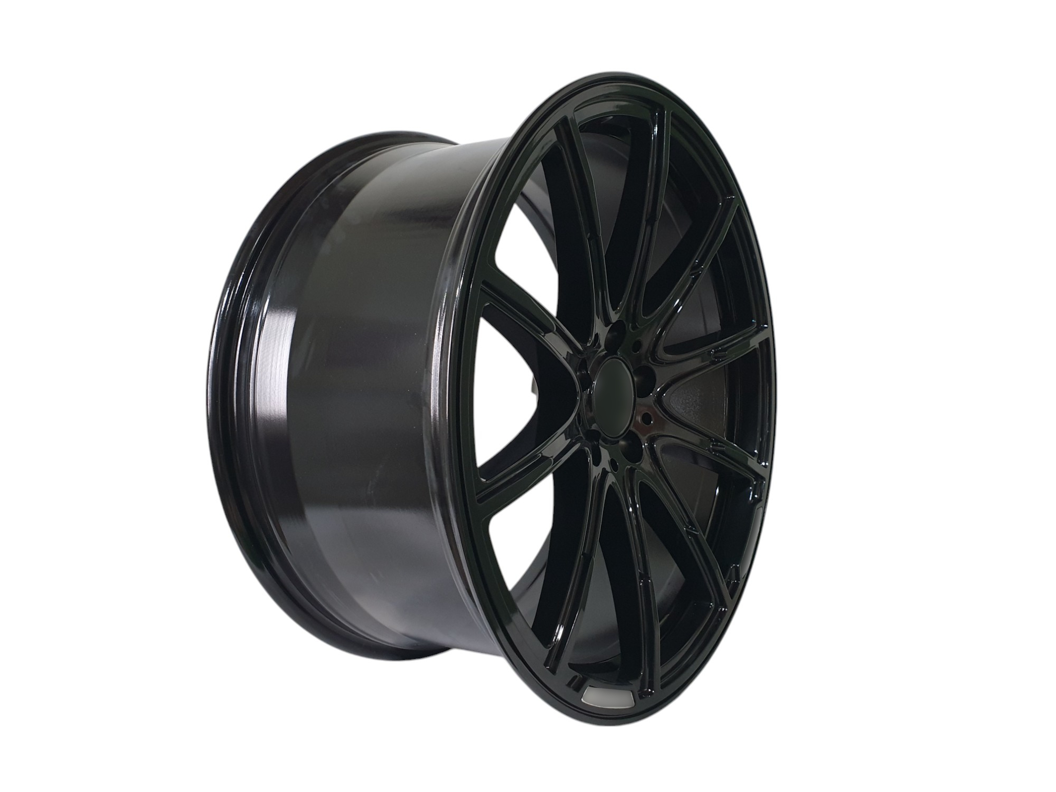 R20 Gloss Black (різноширокі) Диски на Mercedes-Benz A-Class W176 2012-2015 року 2