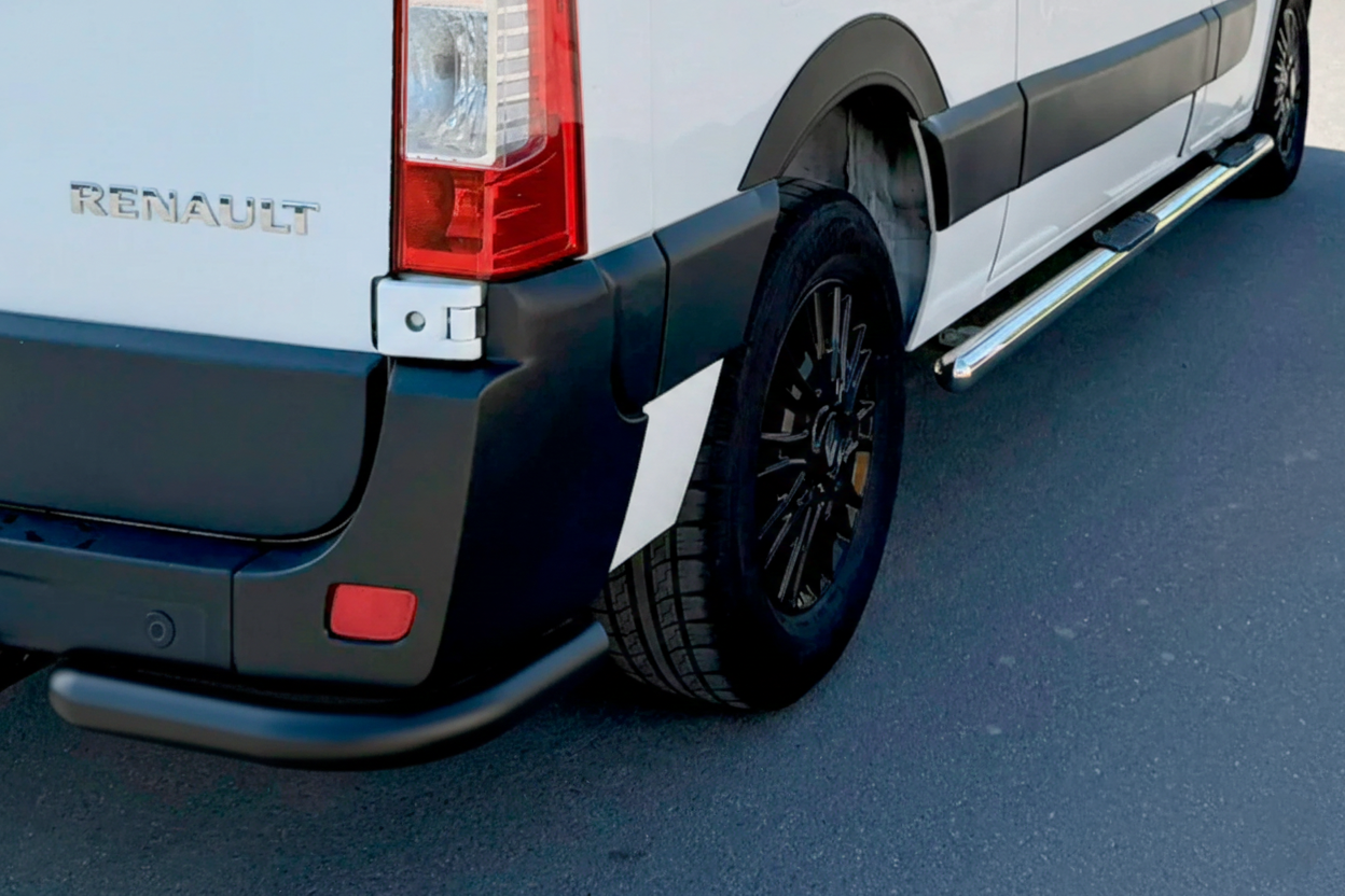 Задні куточки AK003 Black (2 шт., нерж) 5