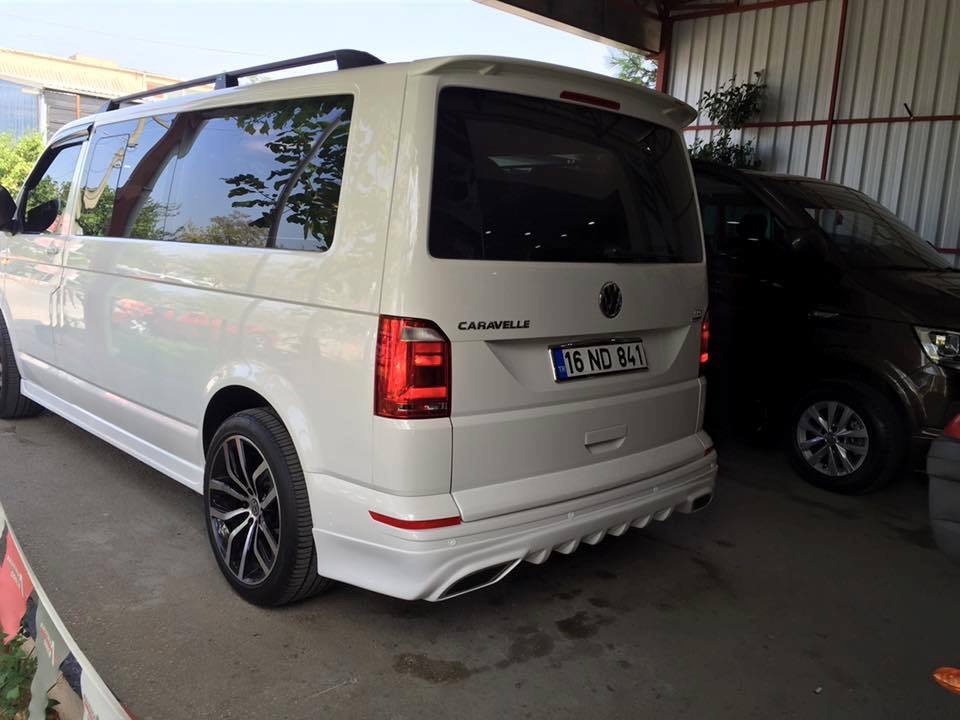 Накладка на задній бампер AMG-style (під фарбування) 2
