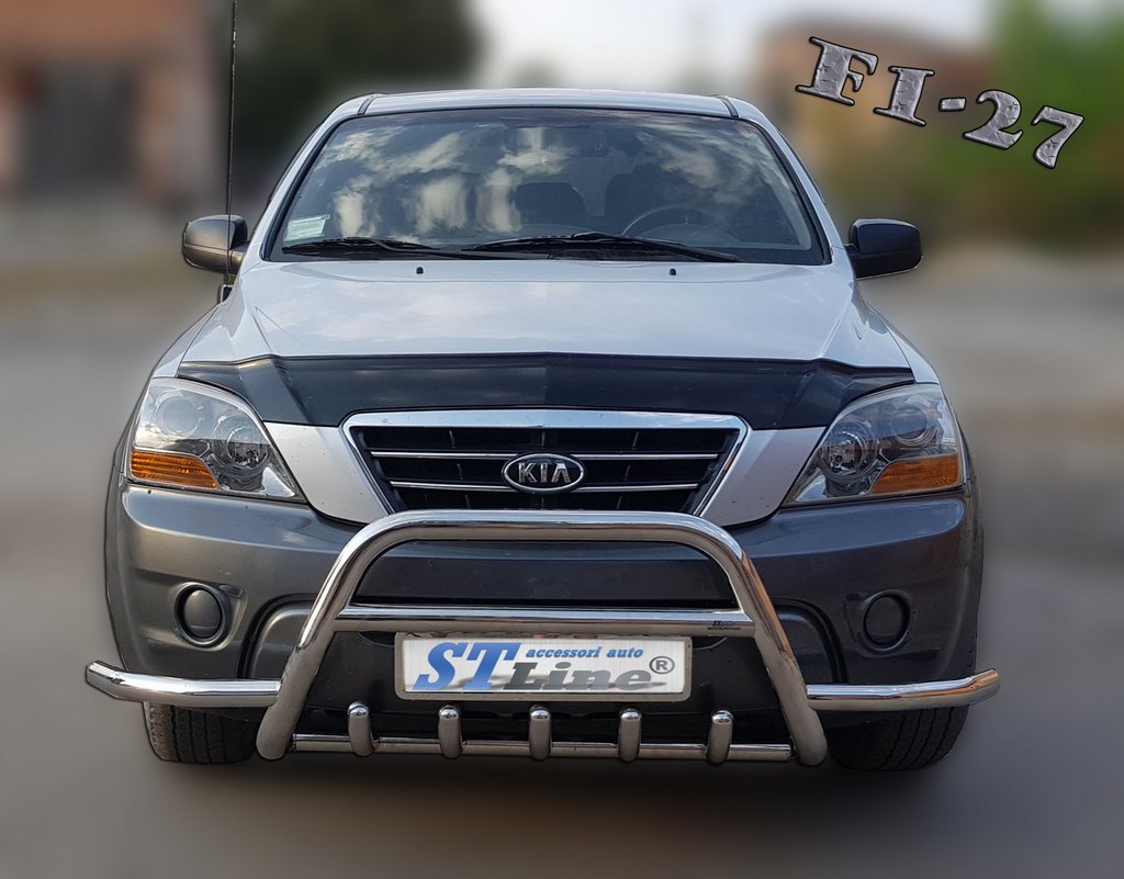 Кенгурятник WT003-Exclusive (нерж.) 2