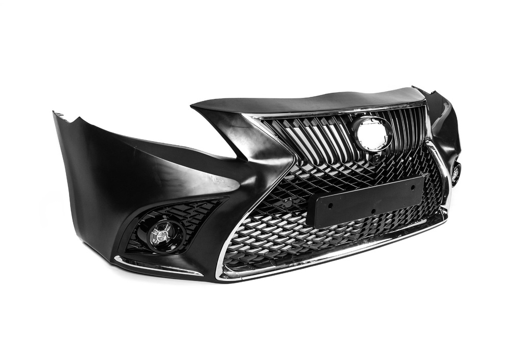 Передній бампер в зборі (рестайлінг, Lexus-стиль V2) 5