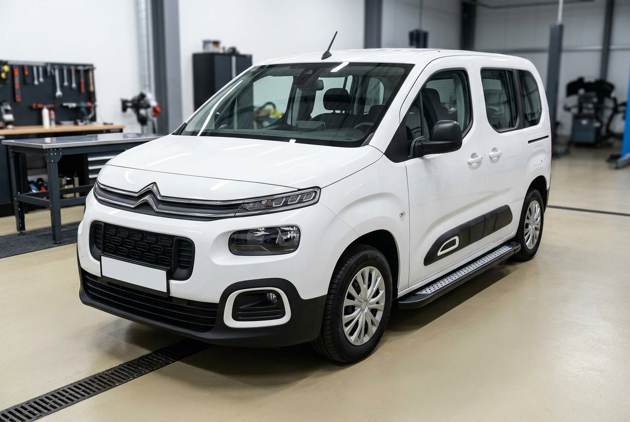 Бокові пороги New Vision Black (2 шт., алюміній) Довга база