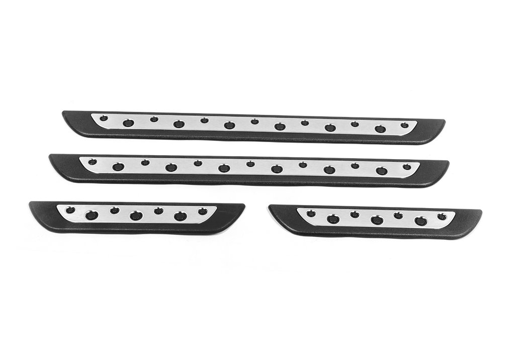 Накладки на пороги Flexill Dotline (4 шт, нерж) 6